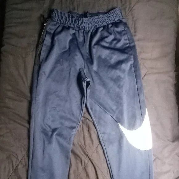 Nike Vintage Y2K Nike Dri-Fit Big Swoosh Sweatpants Joggers Size US 32 / EU 48 - 2 Thumbnail