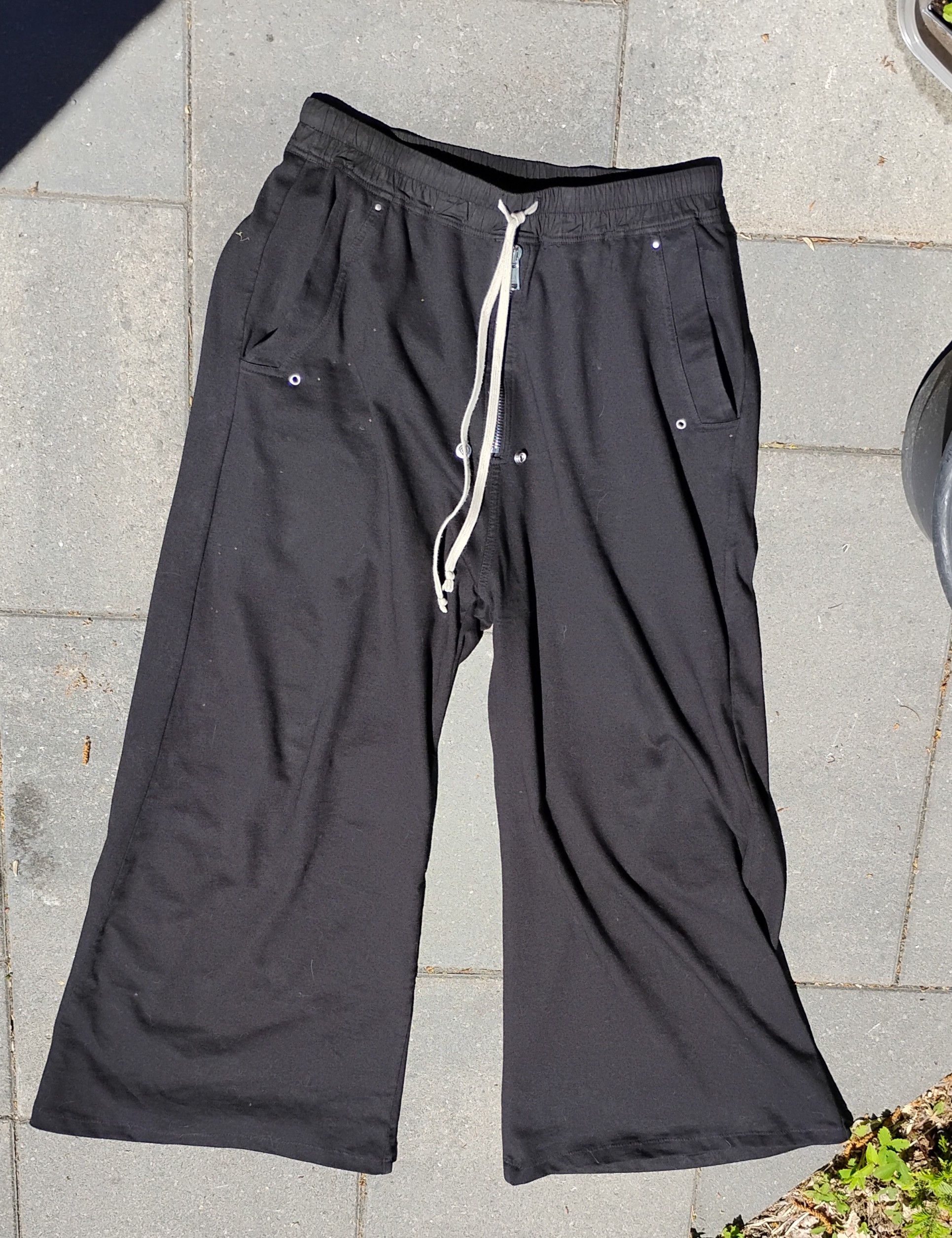 Rick Owens Drkshdw Rick Owens Bela wide leg sweatpants | Grailed