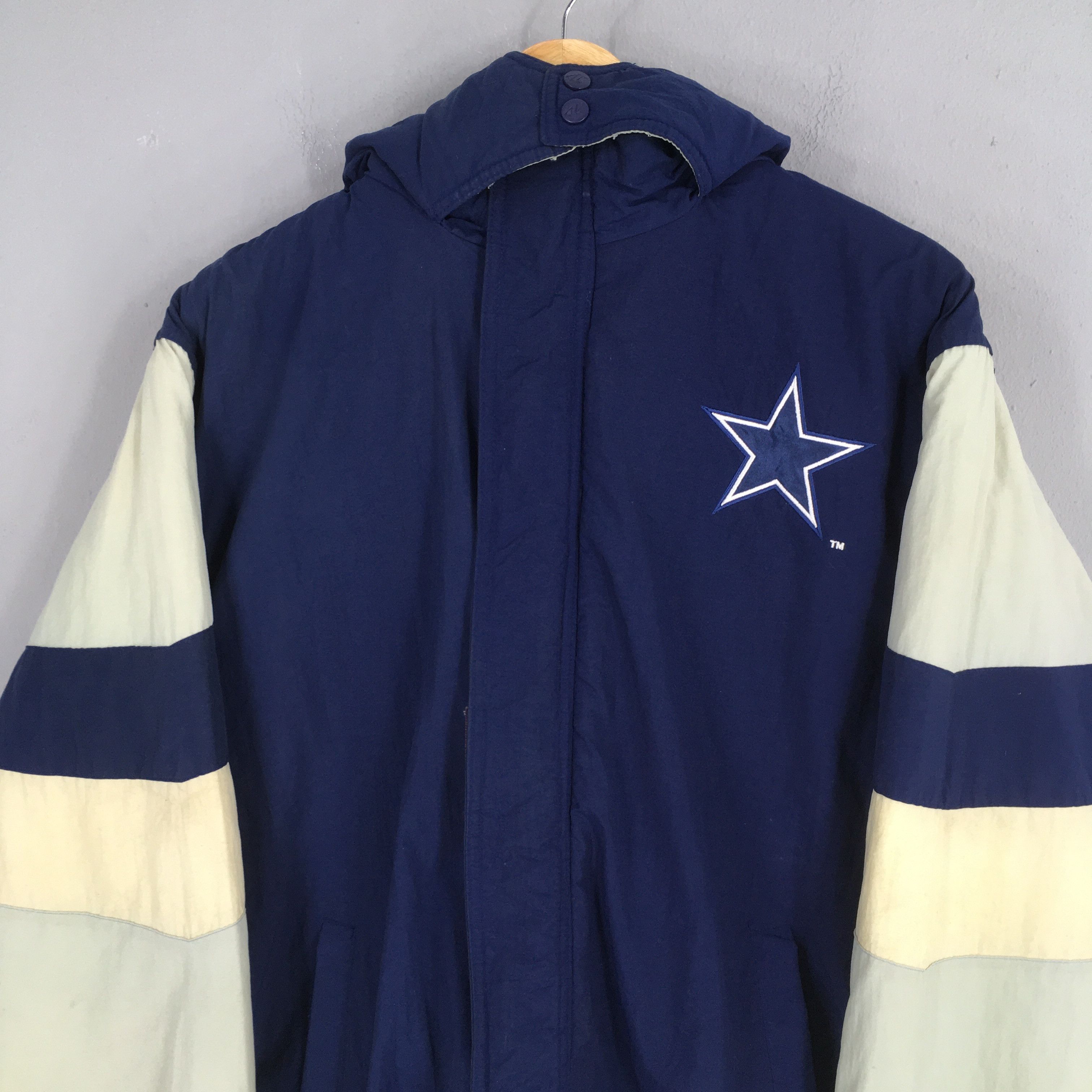 NFL Vintage Dallas Cowboys NFL Jacket Medium Size US M / EU 48-50 / 2 - 2 Thumbnail