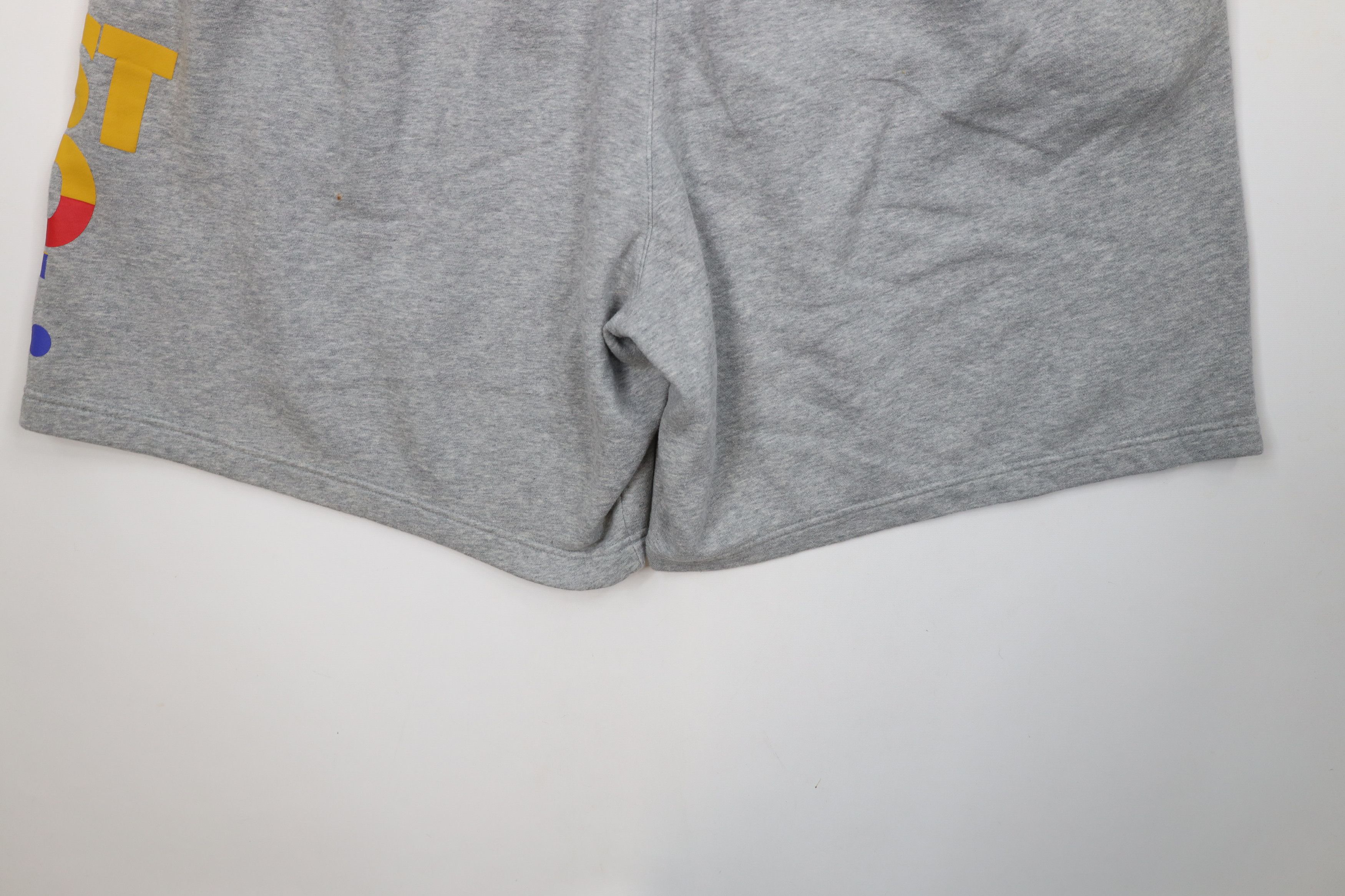 Nike × Vintage Vintage Y2K Nike Just Do It Above Knee Sweatpant Shorts Gray Size US 40 / EU 56 - 12 Thumbnail