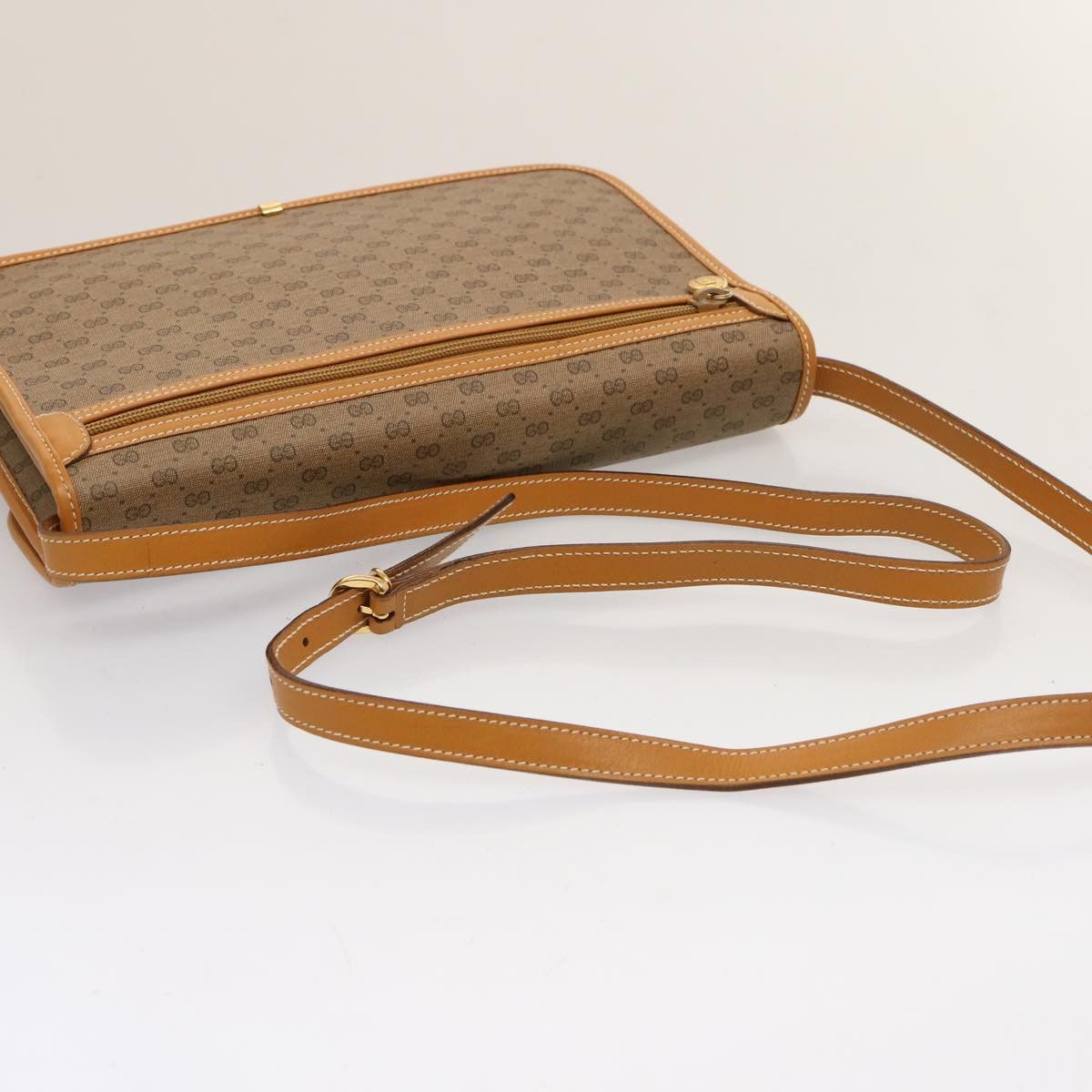 Gucci GUCCI Micro GG Supreme Shoulder Bag Pvc Leather Beige 004 Size ONE SIZE - 7 Thumbnail