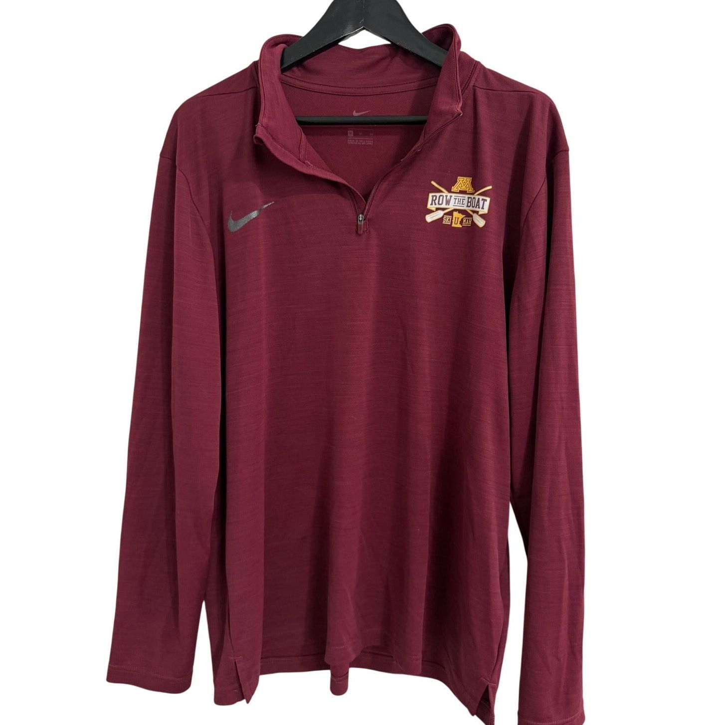 Nike Minnesota Gophers Row the Boat Nike 1/4-Zip Size XL Size US XL / EU 56 / 4 - 1 Thumbnail