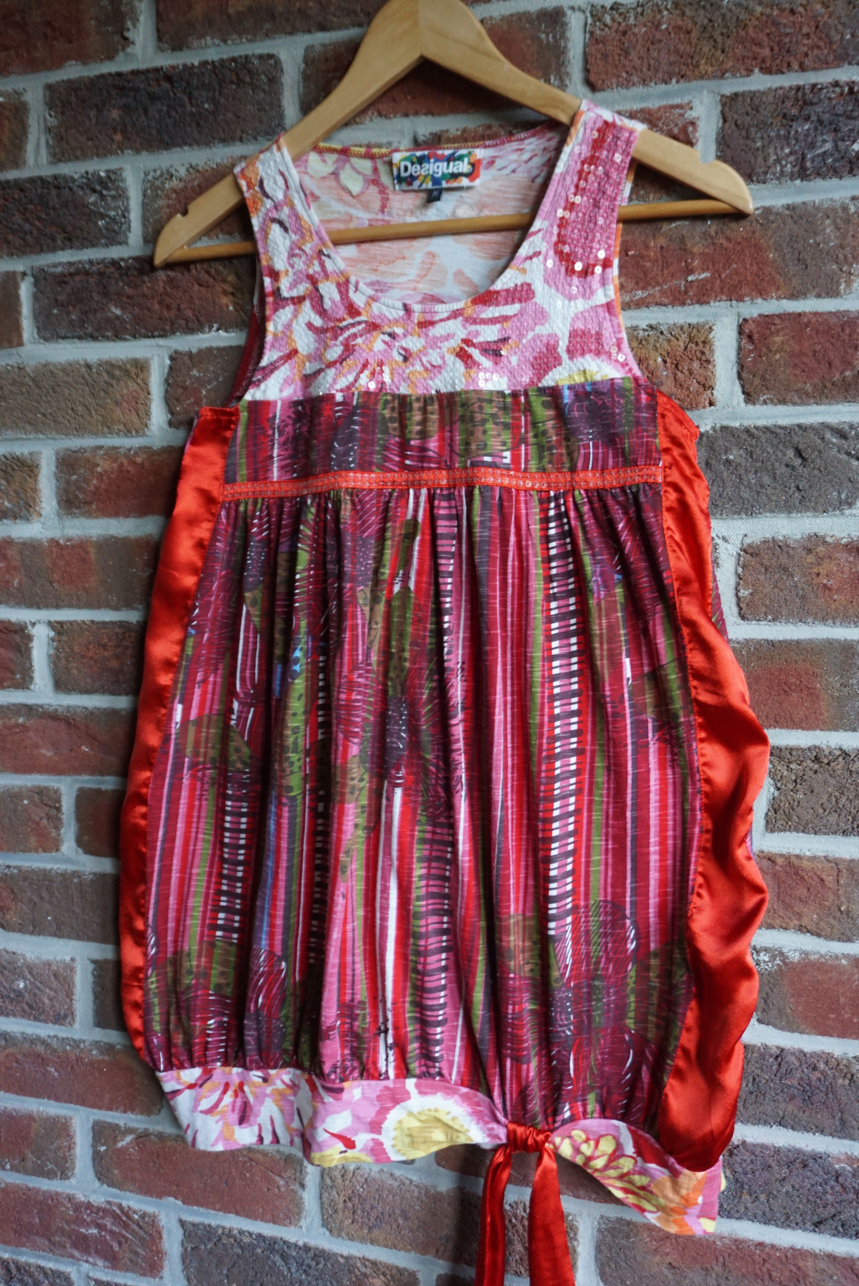 Designer Desigual top M 6/8 patterned stylish floral relaxed top Size M / US 6-8 / IT 42-44 - 5 Thumbnail