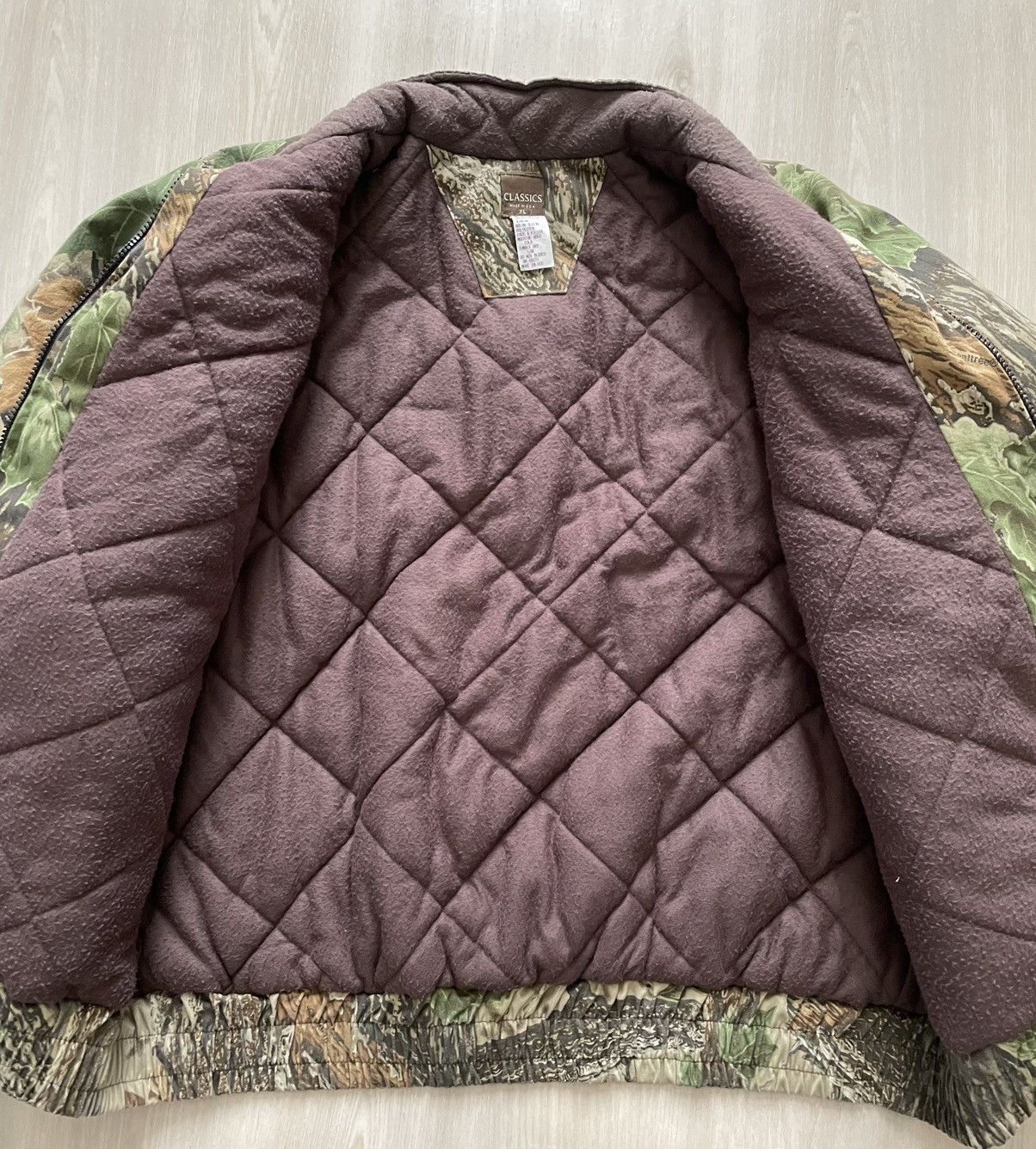 Realtree × Vintage Vintage Realtree Camouflage Bomber Insulated USA Mens XL Size US XL / EU 56 / 4 - 3 Thumbnail