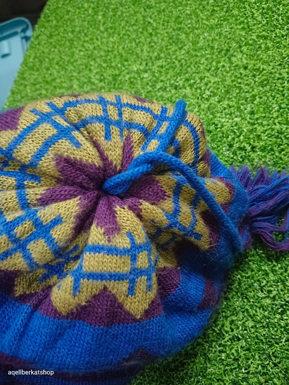 Japanese Brand APPI Colourful Motive Beanie Size ONE SIZE - 9 Thumbnail