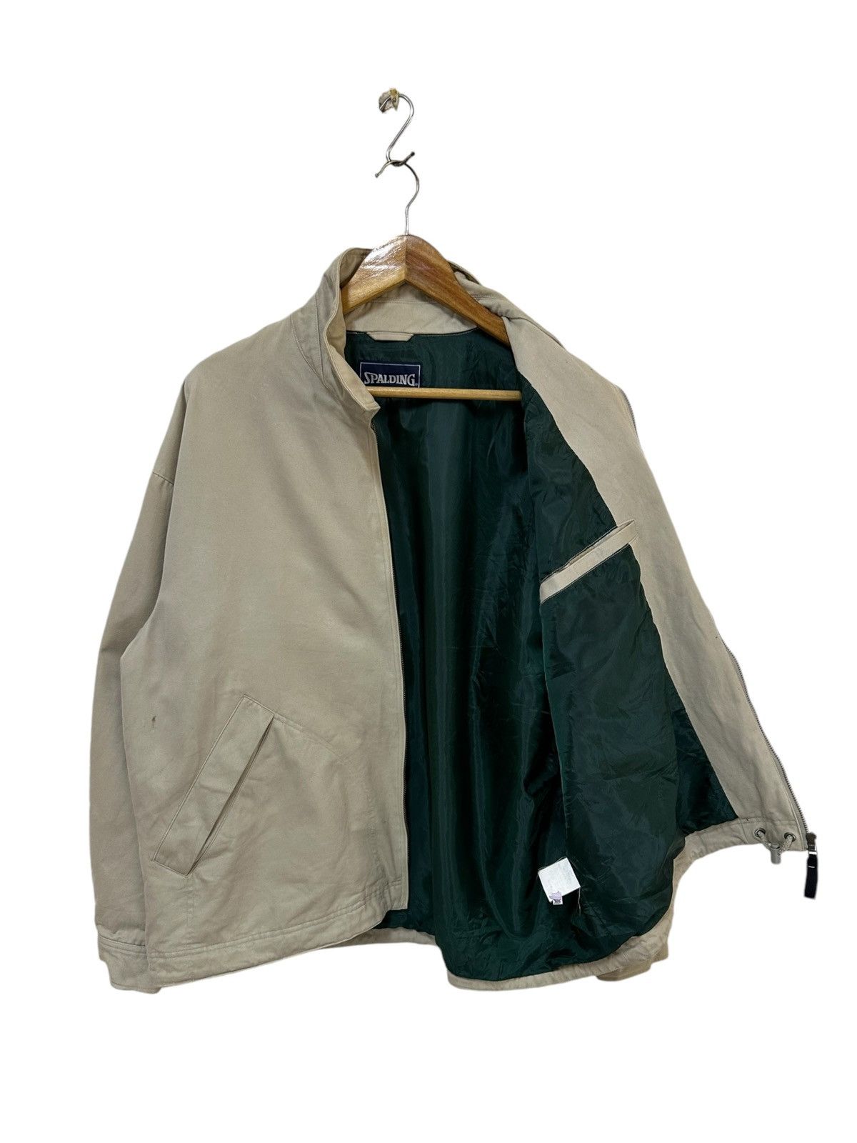 Spalding × Vintage Vintage Spalding Jacket Oversized Size US XL / EU 56 / 4 - 2 Thumbnail