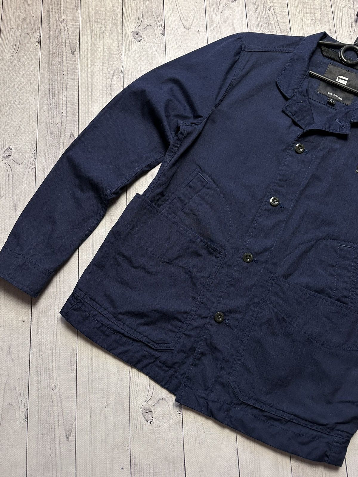 G-Star × Vintage Vintage G-Star Raw overshot jacket pocket size M navy Size US M / EU 48-50 / 2 - 2 Thumbnail