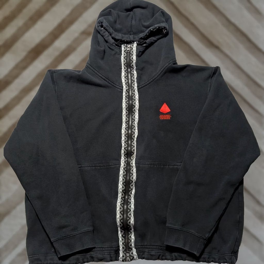Nike NIKE x Kyrie Irving JOURNEY REWARD Black Doubled-Sided Hoodie - Men 2XL Size US XXL / EU 58 / 5 - 1 Thumbnail