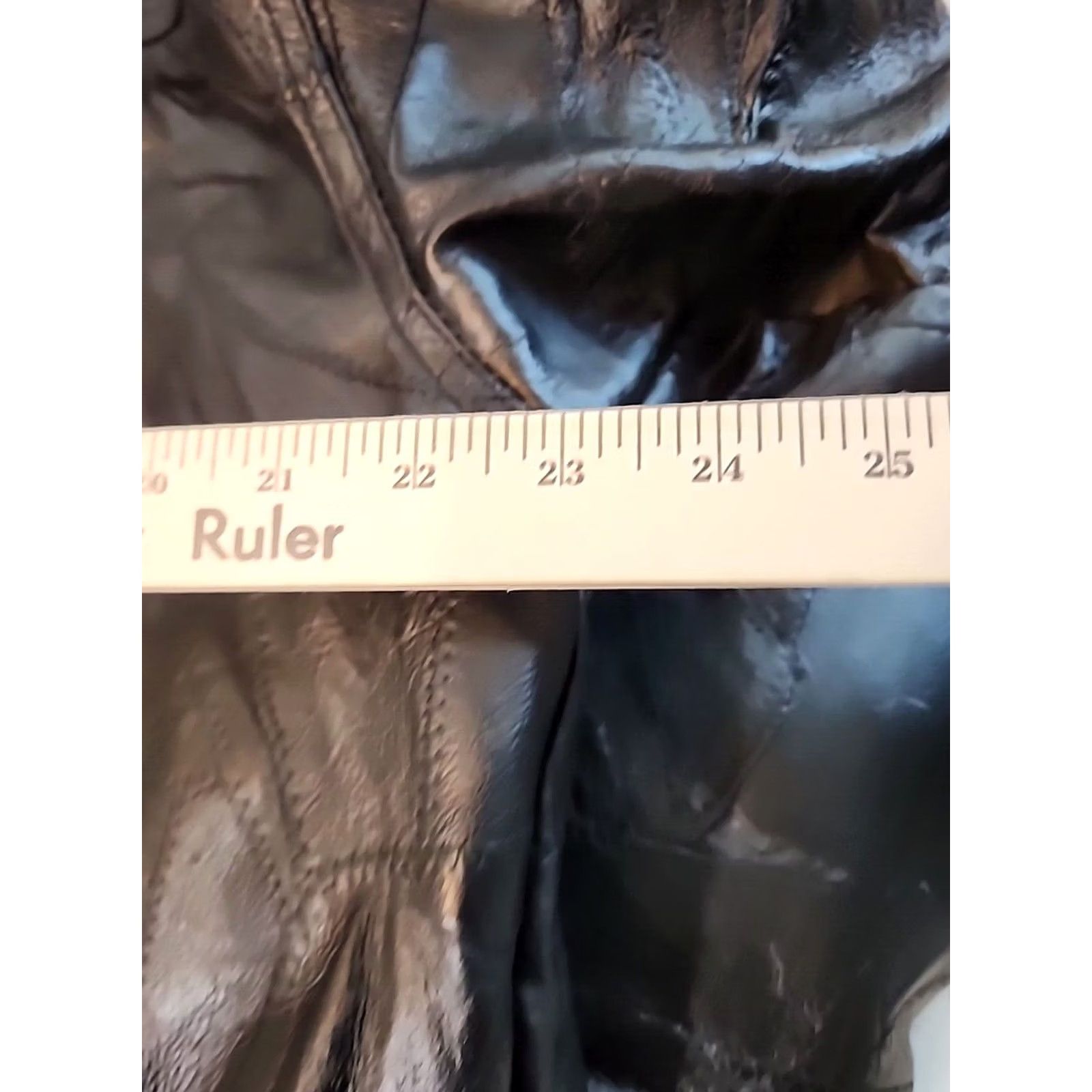 Vintage VINTAGE Flight Mens Leather Patchwork Bomber Jacket Motorcycle Large Black Size US L / EU 52-54 / 3 - 6 Thumbnail