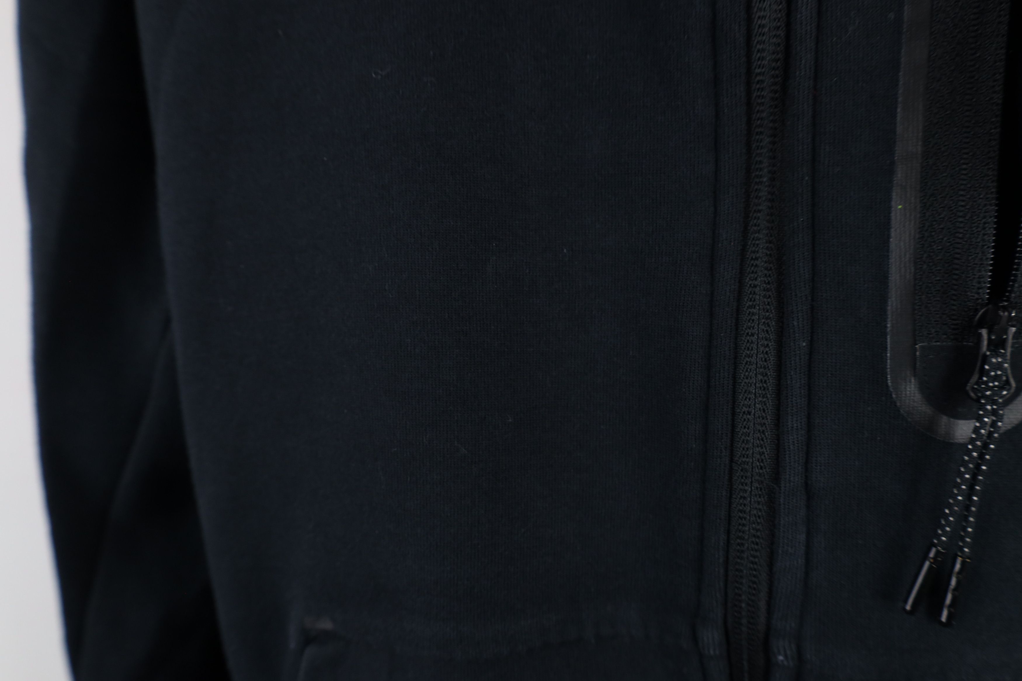 Nike × Vintage Nike Tech Fleece Spell Out Full Zip Hoodie Sweatshirt Black Size S / US 4 / IT 40 - 7 Thumbnail