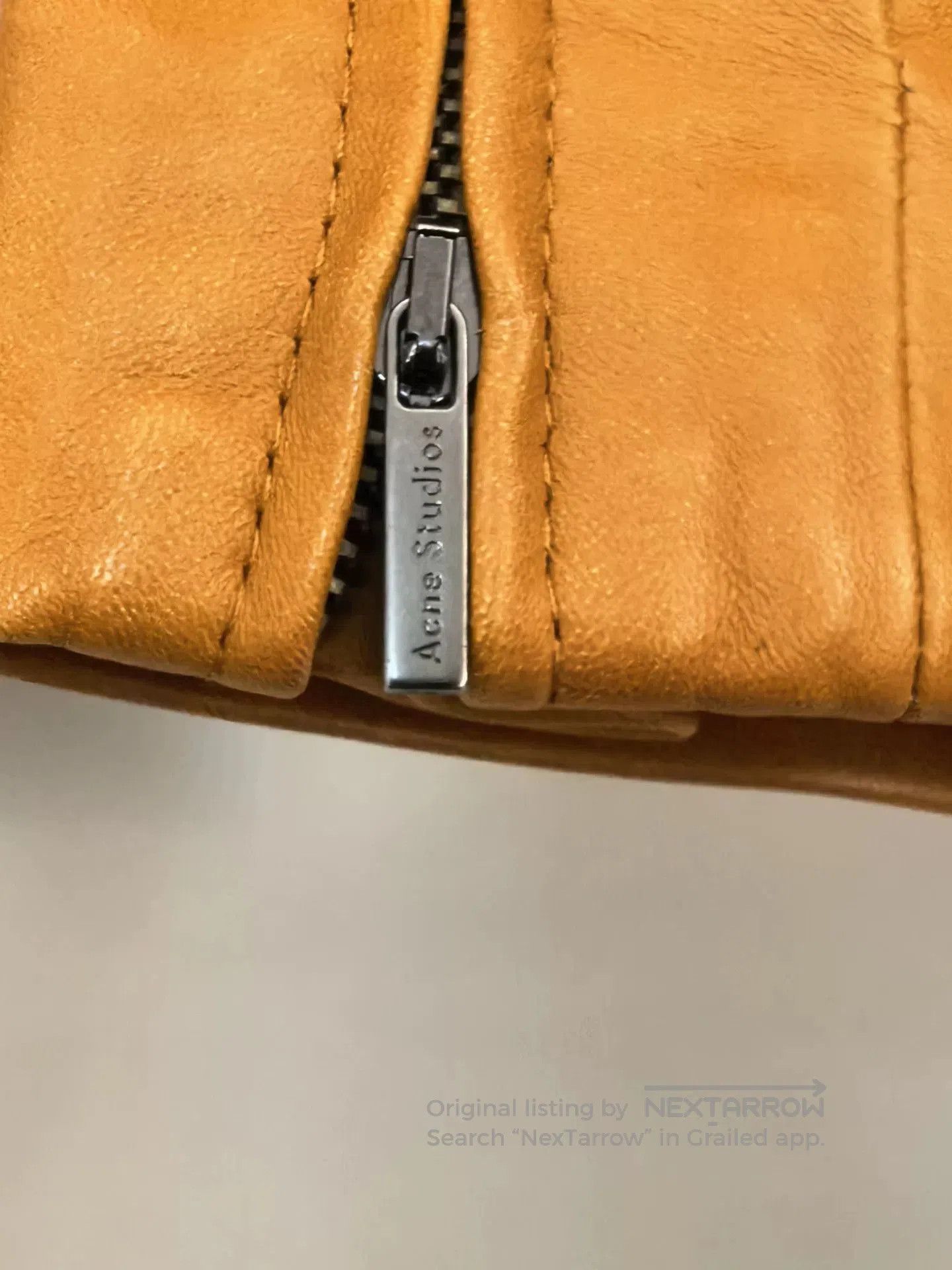 Acne Studios Acne Studios Orange Elastic Waist Cargo Pants. Size 35" - 5 Thumbnail