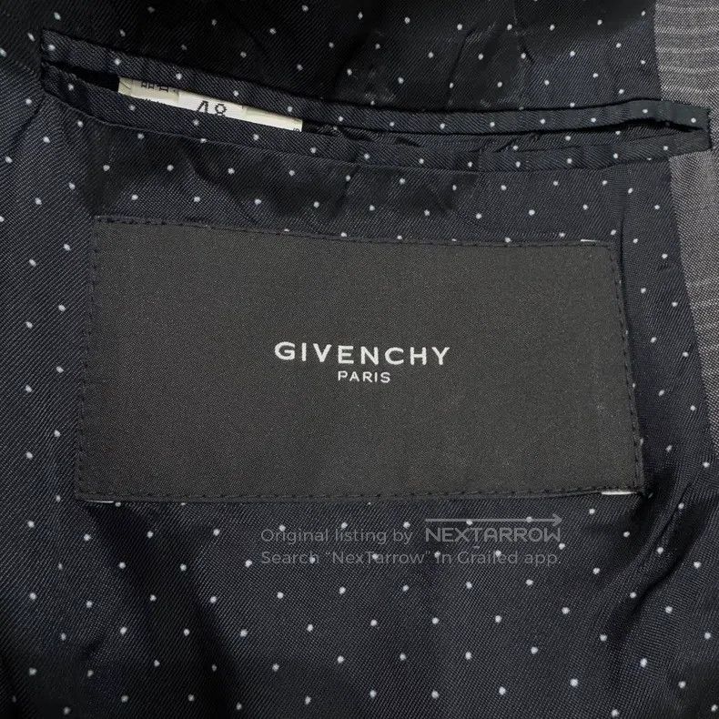 Givenchy Givenchy Size48 Checkered Blazer Jacket (Size 48) Size US M / EU 48-50 / 2 - 2 Thumbnail
