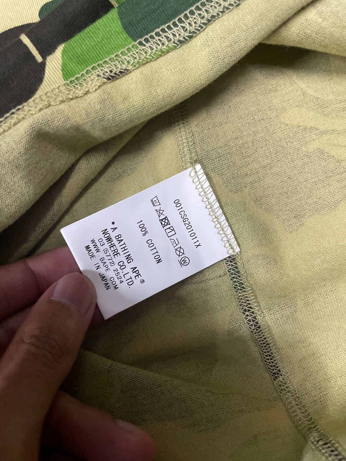 Bape BAPE ABC CAMO GREEN SHARK Size US S / EU 44-46 / 1 - 6 Thumbnail