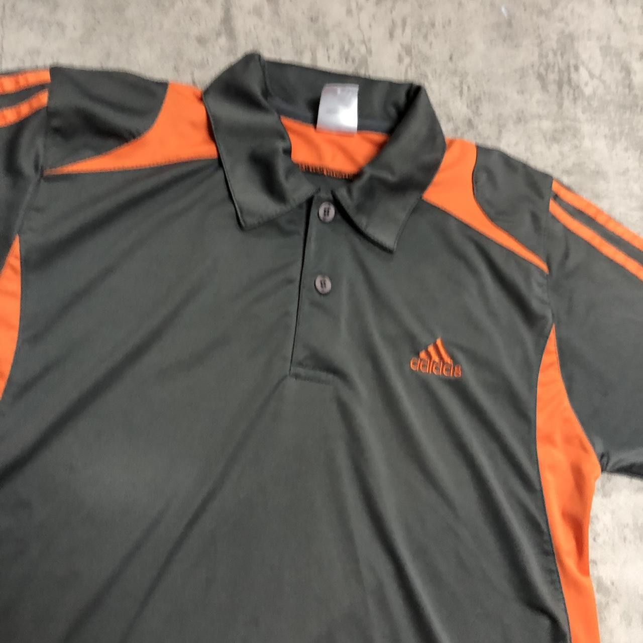 Adidas Adidas grey polo tennis play game time Size US L / EU 52-54 / 3 - 2 Thumbnail