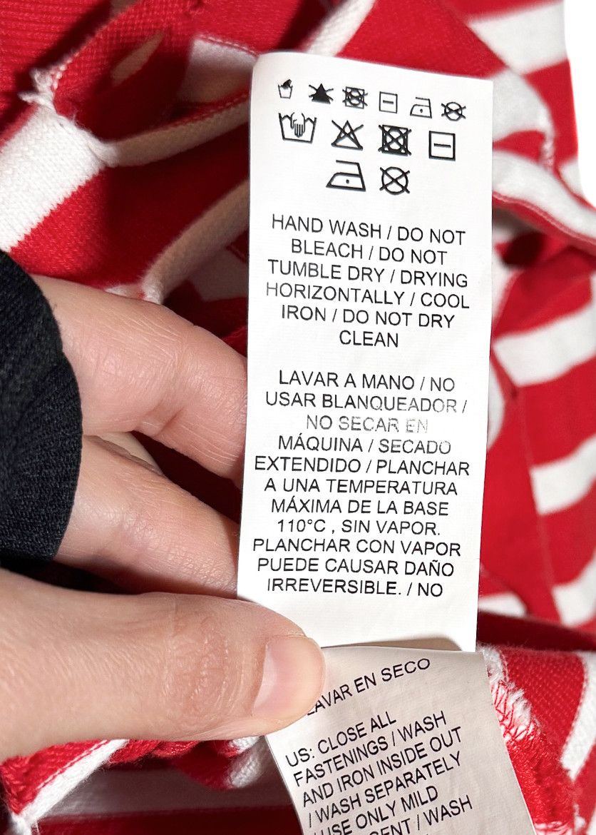 Balmain × Puma Balmain X Puma Red Striped Embroidered Distressed Hoodie Size US S / EU 44-46 / 1 - 8 Thumbnail