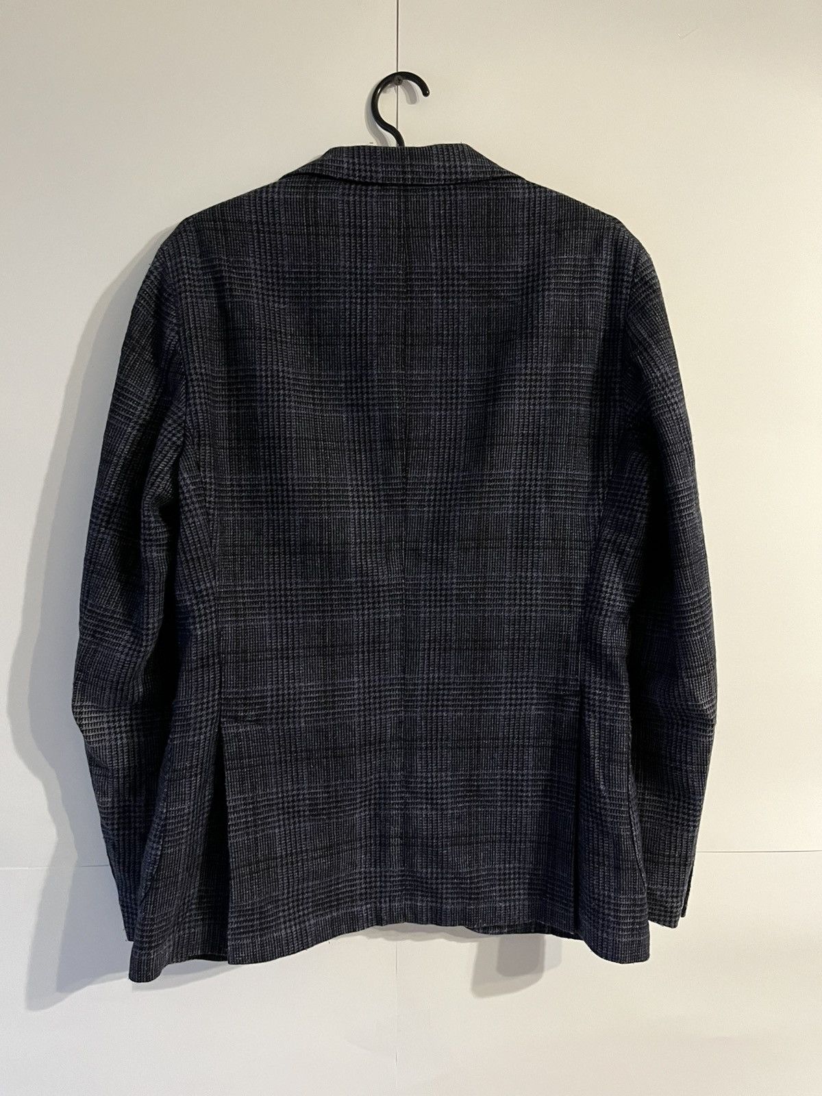 L.B.M. 1911 L.B.M. 1911 Luxury Wool & Nylon Plaid Blazer Jacket Size 38R - 5 Thumbnail
