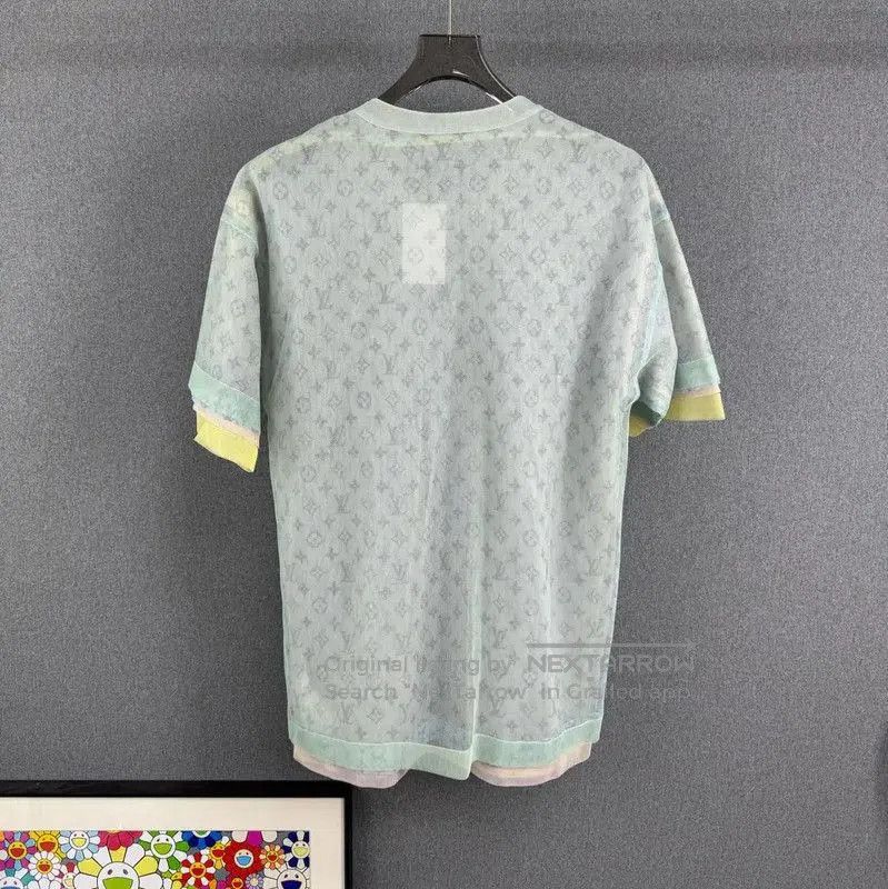 Louis Vuitton Louis Vuitton Light Green Men's T-Shirt . Size US XS / EU 42 / 0 - 2 Thumbnail