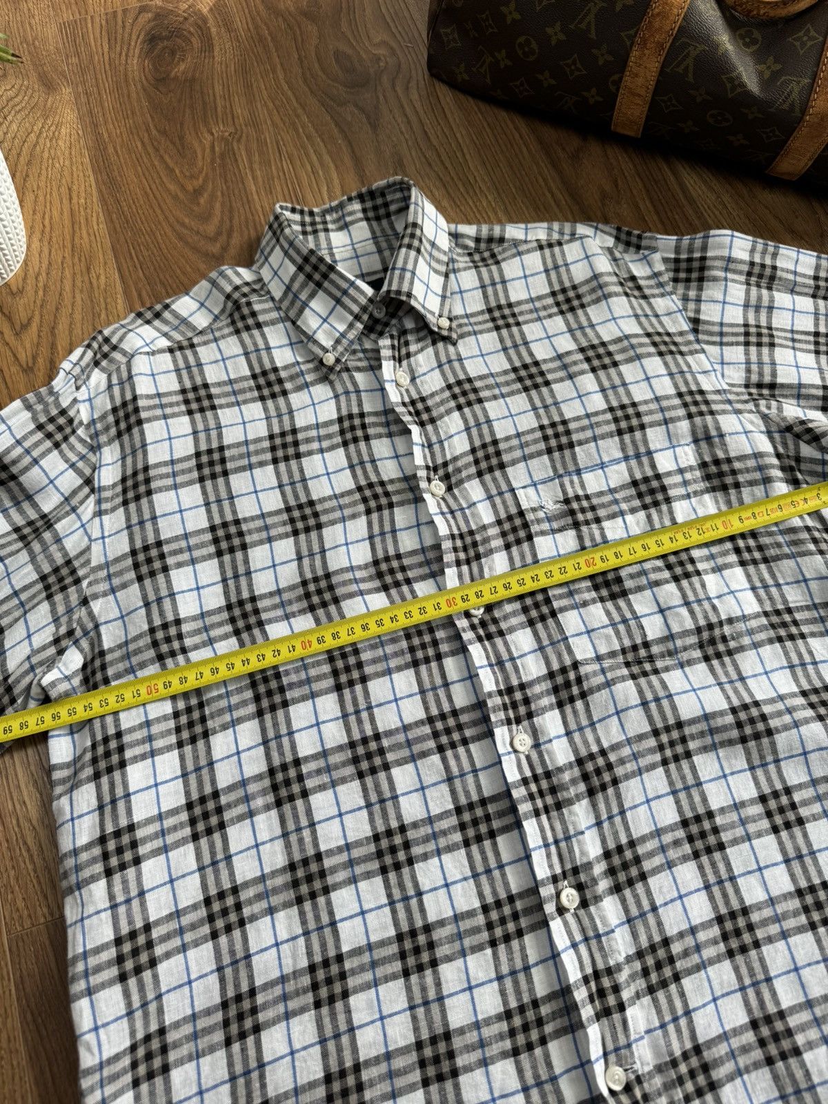 Burberry Lien shirt Burberry original luxury old money item Size US L / EU 52-54 / 3 - 3 Thumbnail