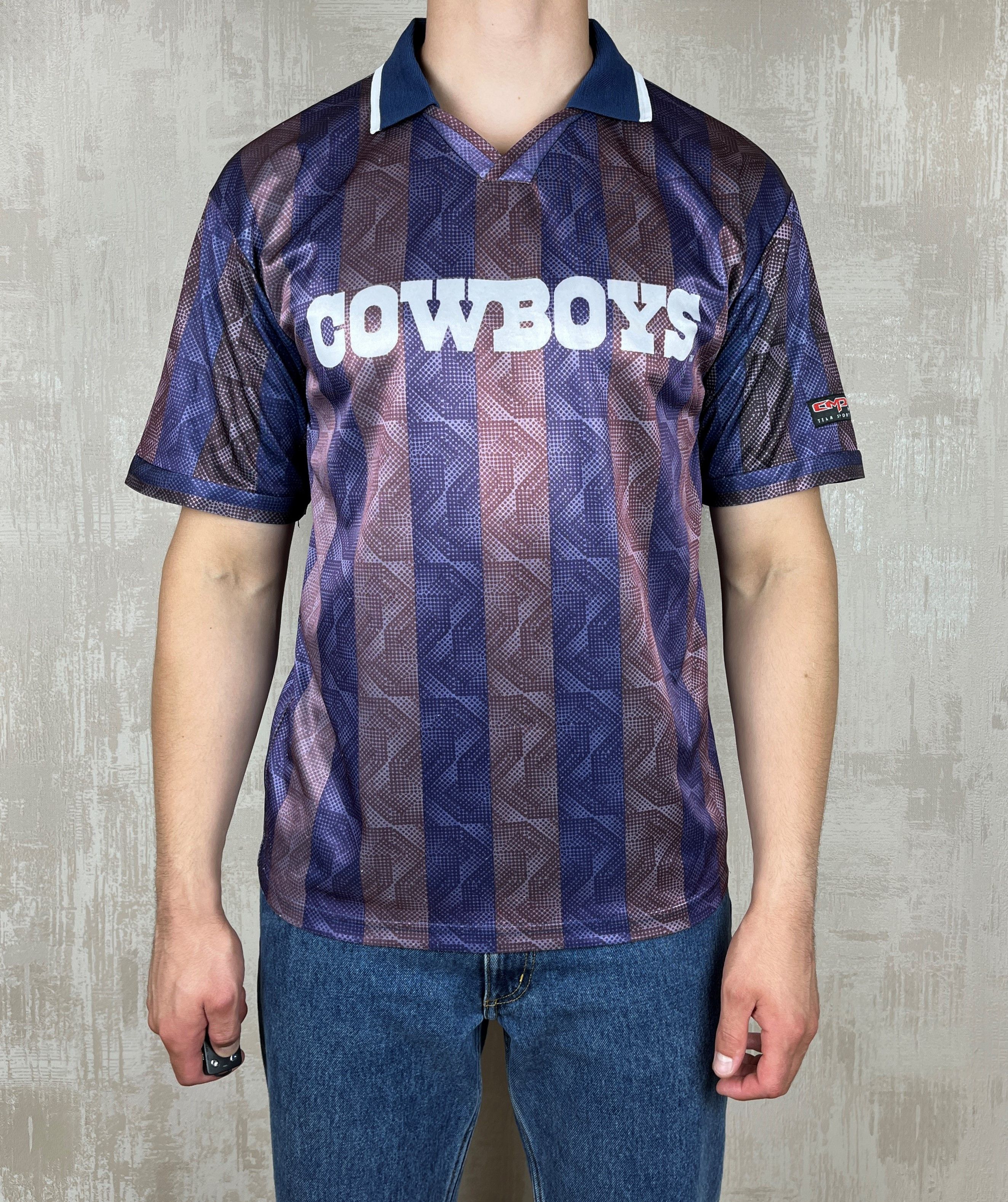 NFL 90's COWBOYS NFL 1996 Vintage CMP Polo T-shirt Size US M / EU 48-50 / 2 - 2 Thumbnail