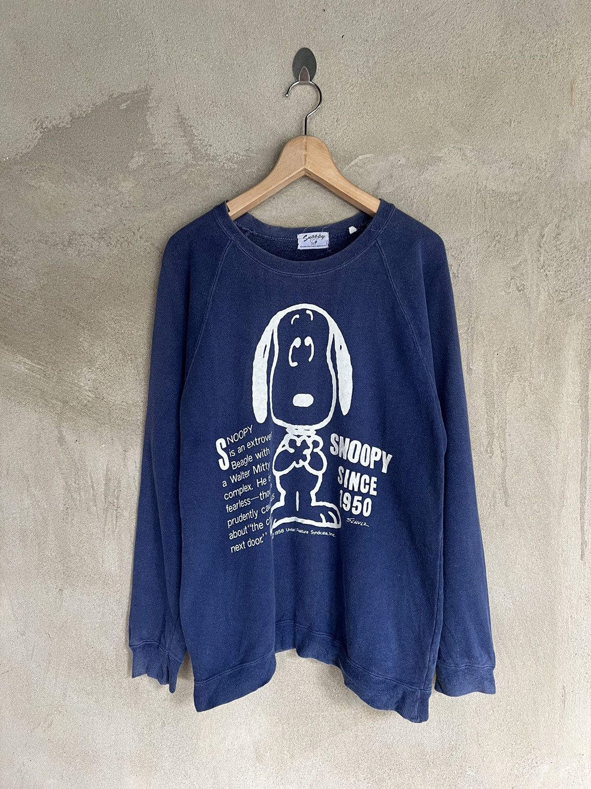 Cartoon Network × Peanuts × Vintage Vintage Snoopy Peanuts Cartoon Sweatshirt Size US S / EU 44-46 / 1 - 2 Thumbnail