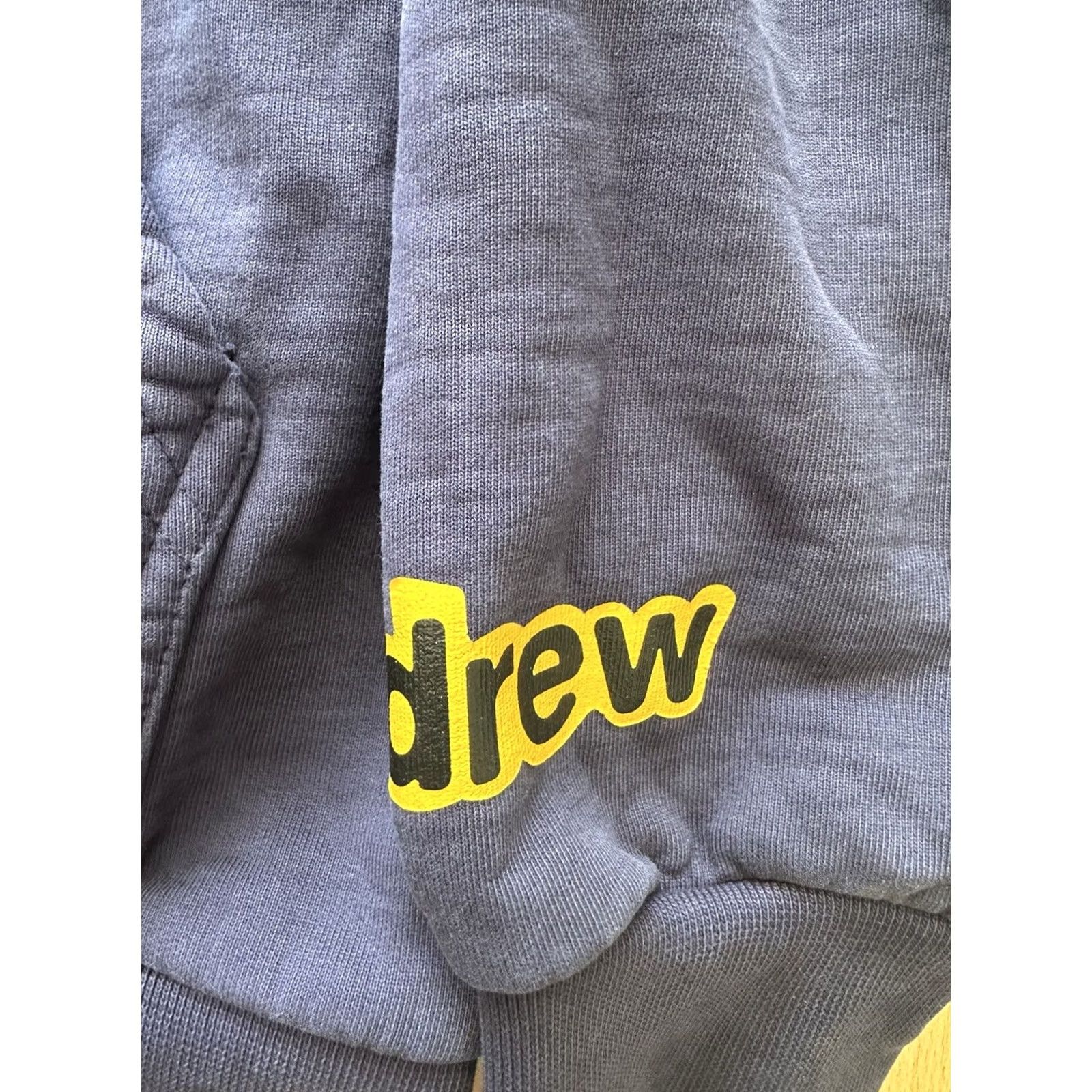 Drew House drew house Hoodie Mens M Blue Smiley Face Heavyweight Justin Bieber Size Size US M / EU 48-50 / 2 - 3 Thumbnail
