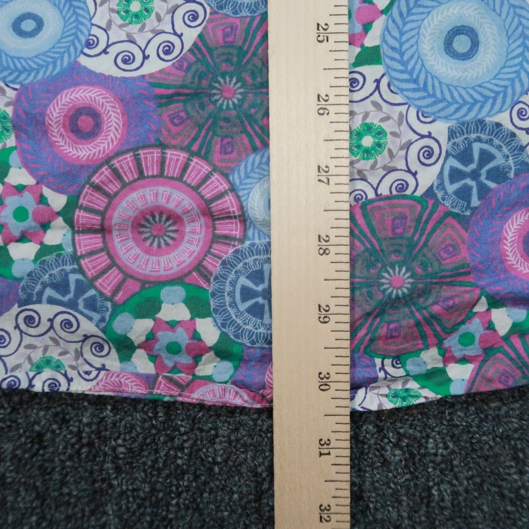 Robert Graham Robert Graham Shirt Mens Large Blue Purple Abstract Flip Cuff Colorful Button-Up Size US L / EU 52-54 / 3 - 7 Thumbnail