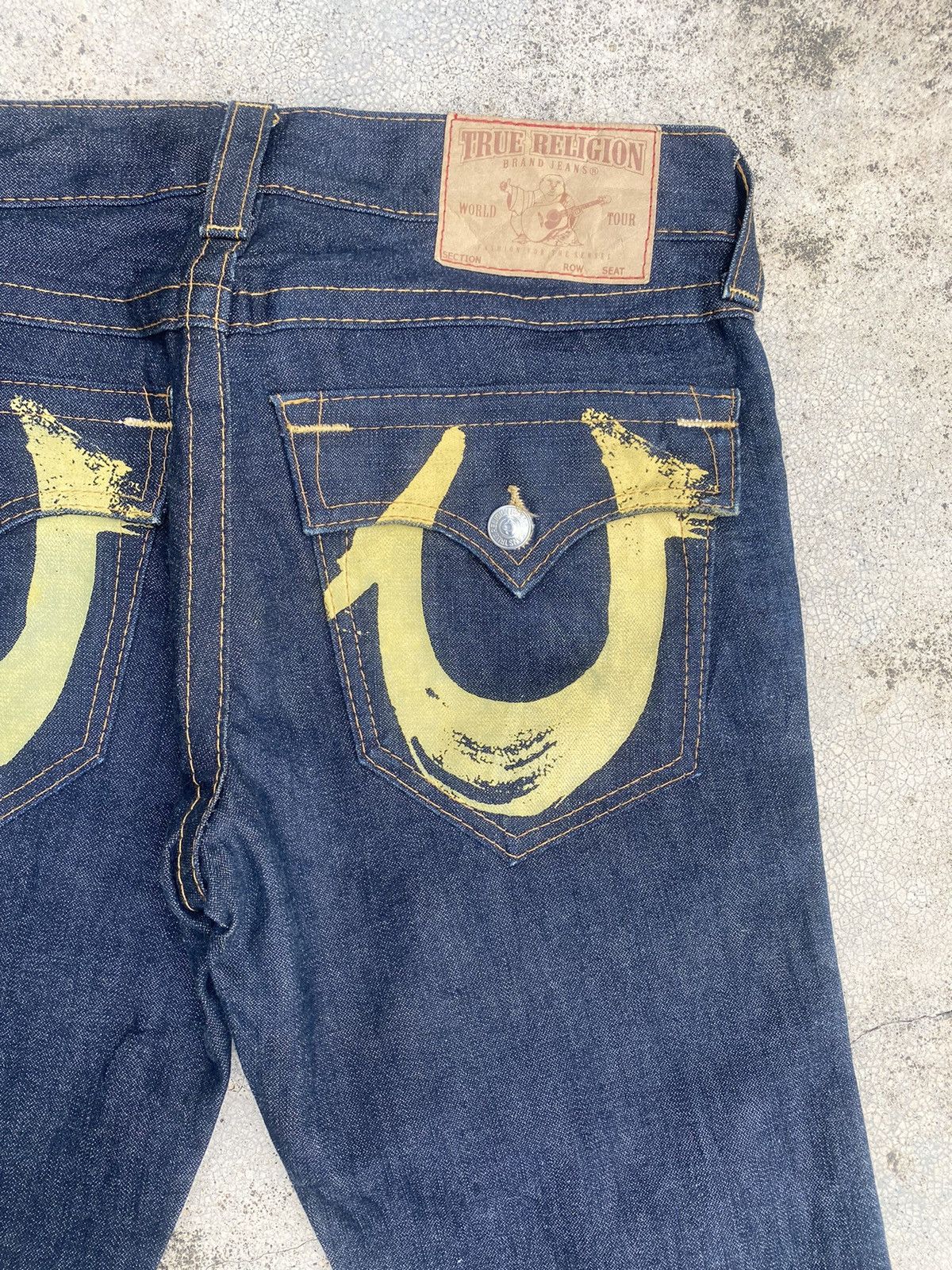 If Six Was Nine × Japanese Brand × True Religion Flare Jeans True Religion Like New Bootcut Size US 33 - 22 Thumbnail