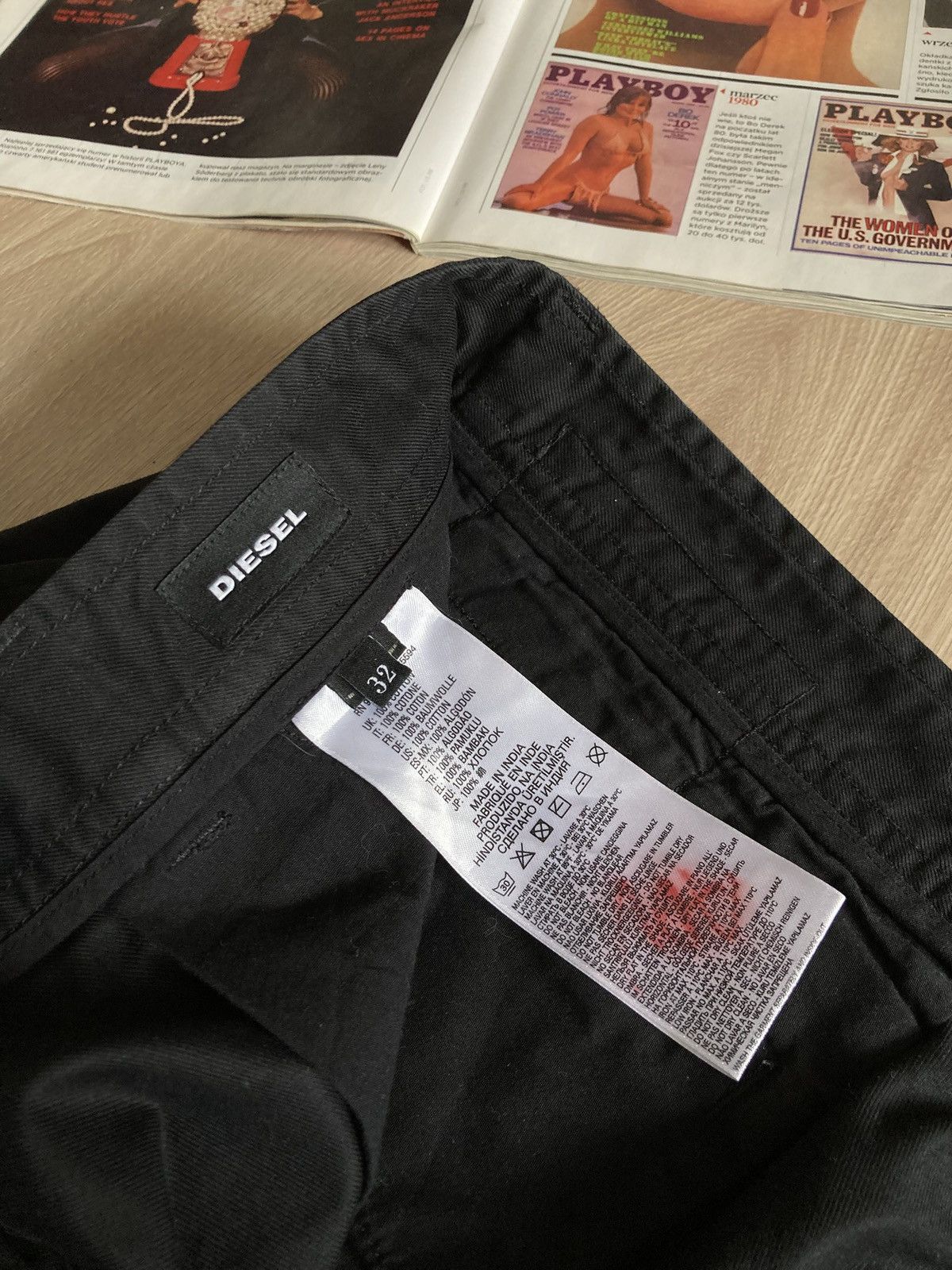 Diesel Vintage Diesel Pants Japanese Style Size US 33 - 11 Thumbnail