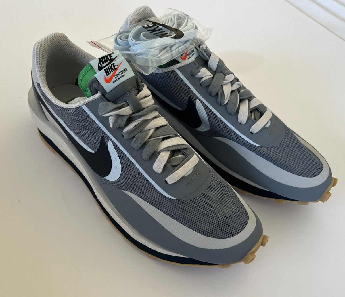 CLOT × Nike × Sacai Sacai x Clot LDwaffle Size US 11.5 / EU 44-45 - 4 Thumbnail