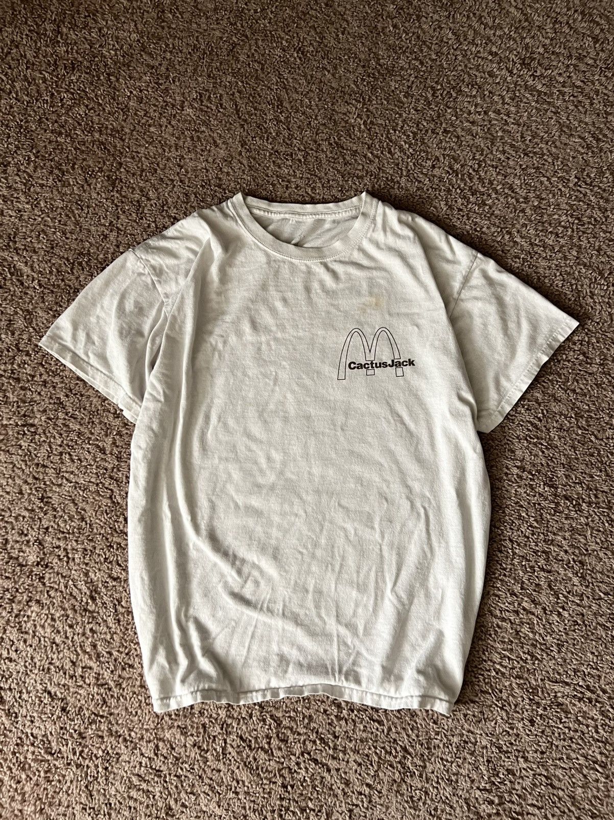 Travis Scott Travis Scott Cactus Jack x McDonalds Tee Size US M / EU 48-50 / 2 - 1 Thumbnail