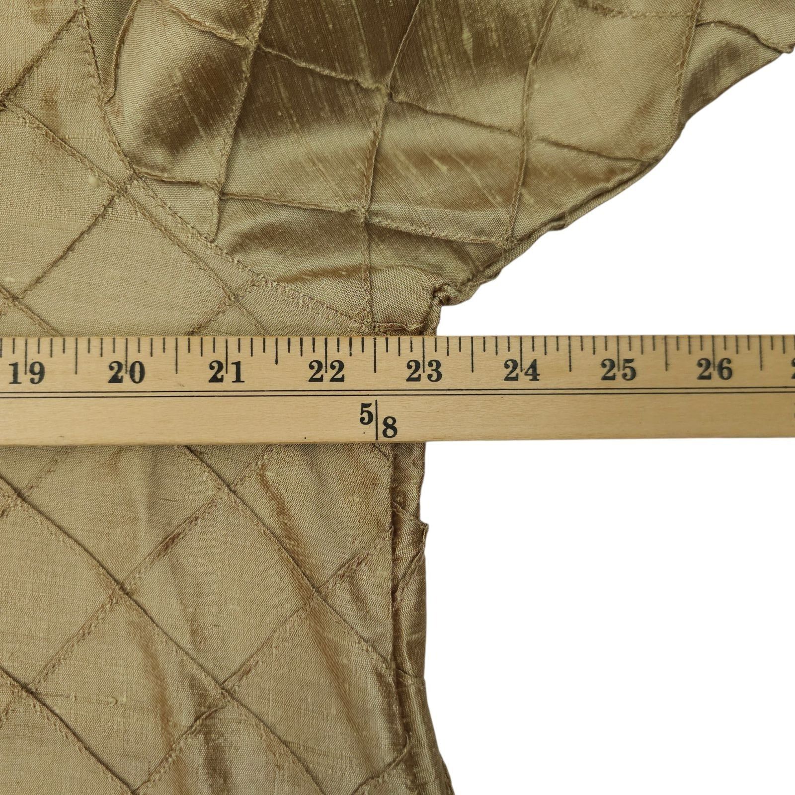 Other Yak Magik Jacket L Gold Metallic Vtg Diamond Pintuck Quilted Size L / US 10 / IT 46 - 17 Thumbnail