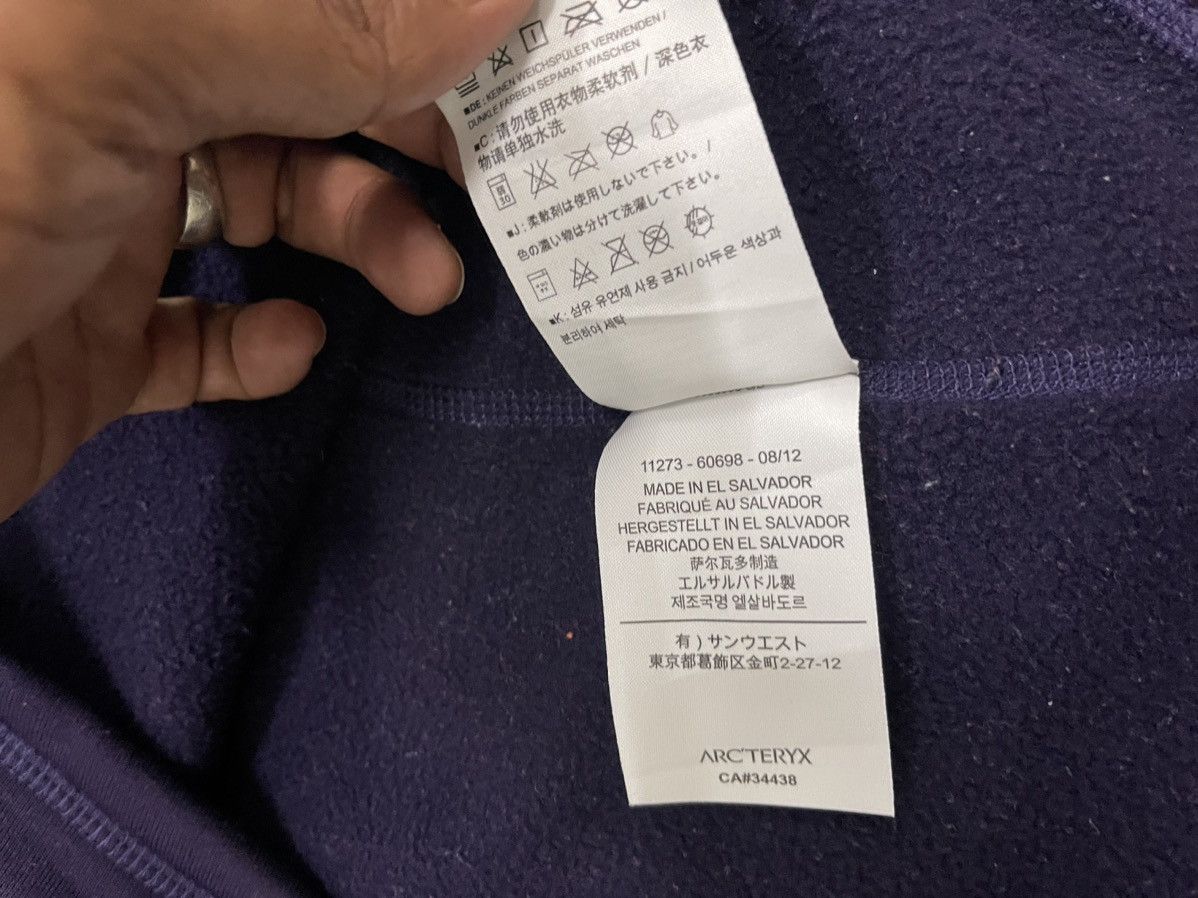 Arc'teryx Arc’teryx purple half zipper fleece Size L / US 10 / IT 46 - 11 Thumbnail