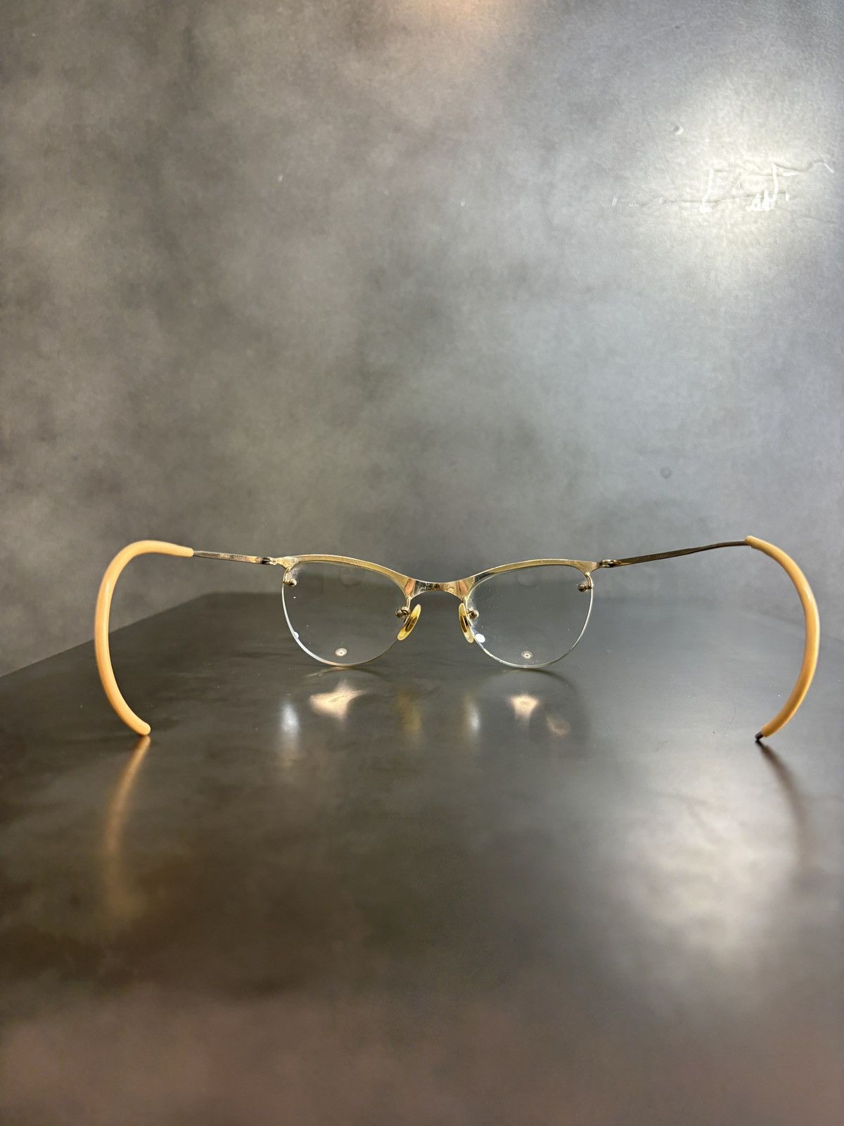 Shuron 1930s Eyeglasses True Vintage Shuron Gold Fill Spectacles Size ONE SIZE - 3 Thumbnail