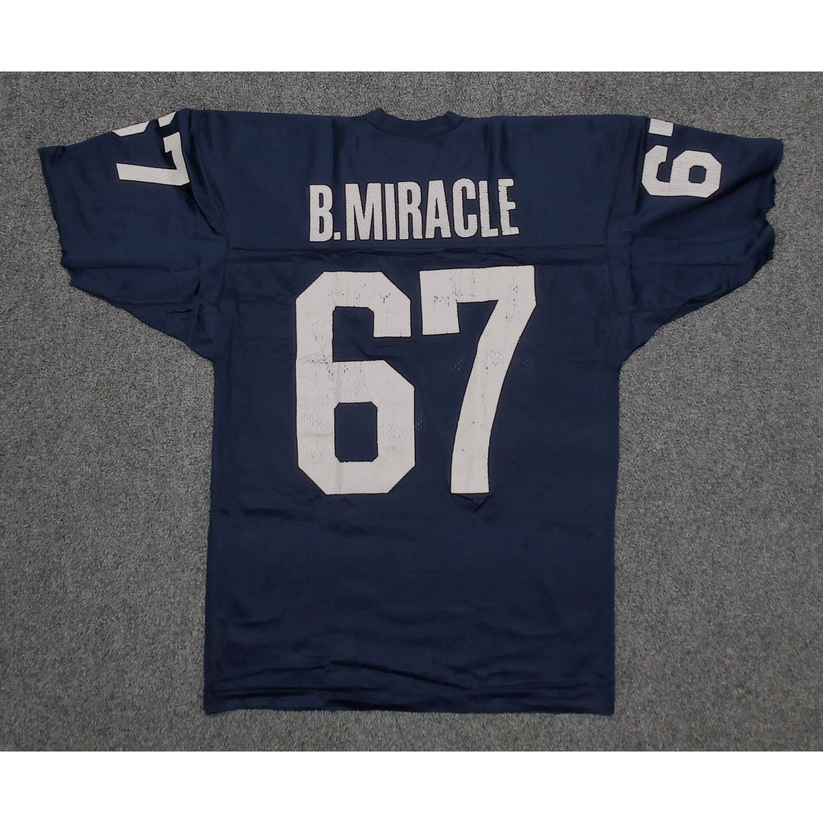 Champion Champion | 70s Vintage Distressed Cutoff Football Jersey XL Size US XL / EU 56 / 4 - 4 Thumbnail