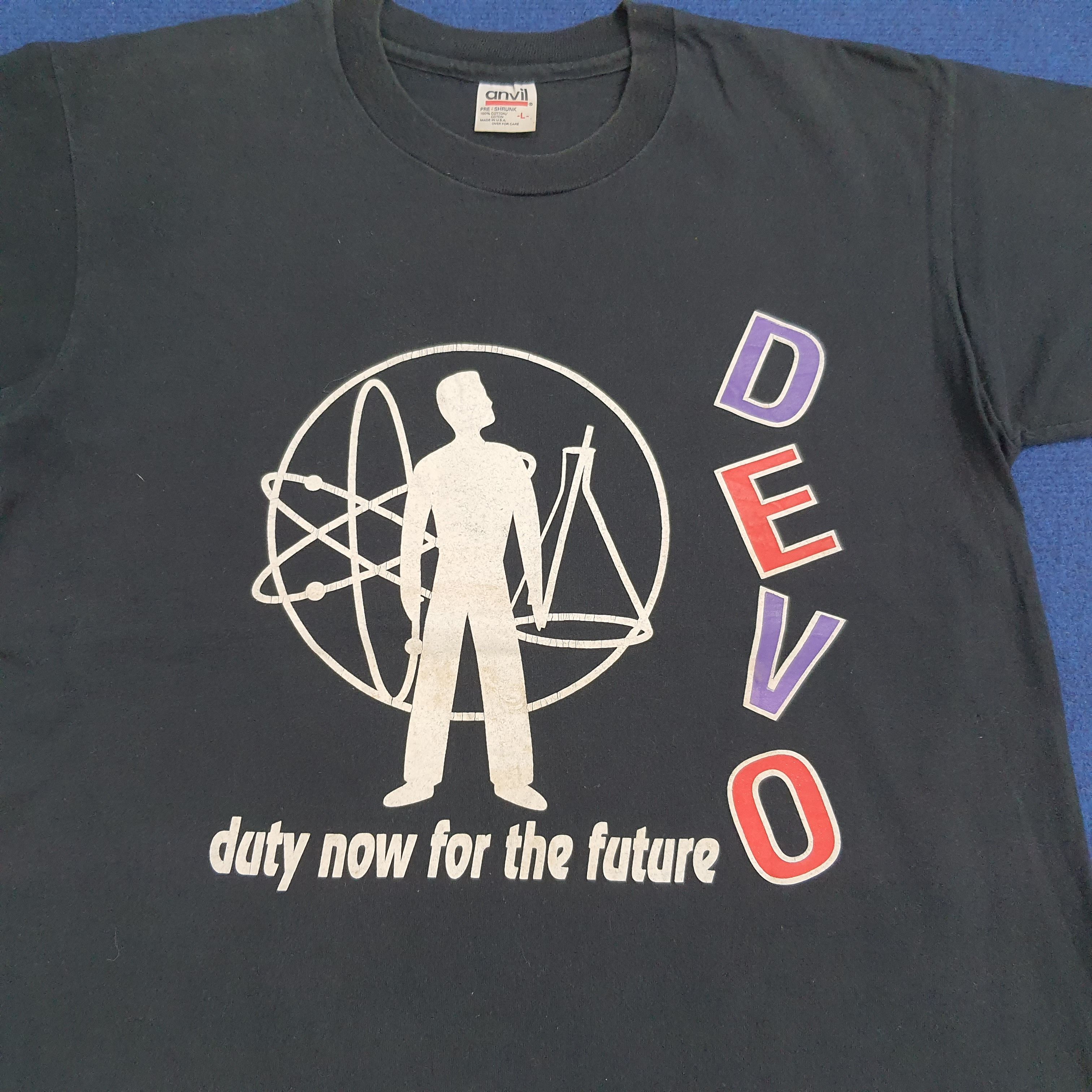 Band Tees 90's DEVO Rock Band Tshirt Size US M / EU 48-50 / 2 - 2 Thumbnail