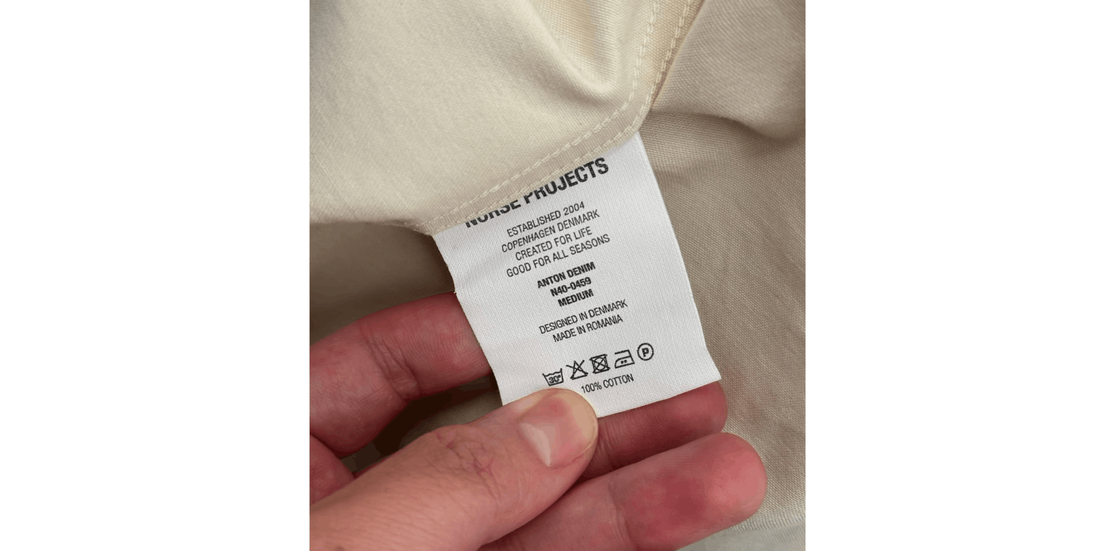 Norse Projects Norse Projects Anton Denim Size US M / EU 48-50 / 2 - 2 Thumbnail