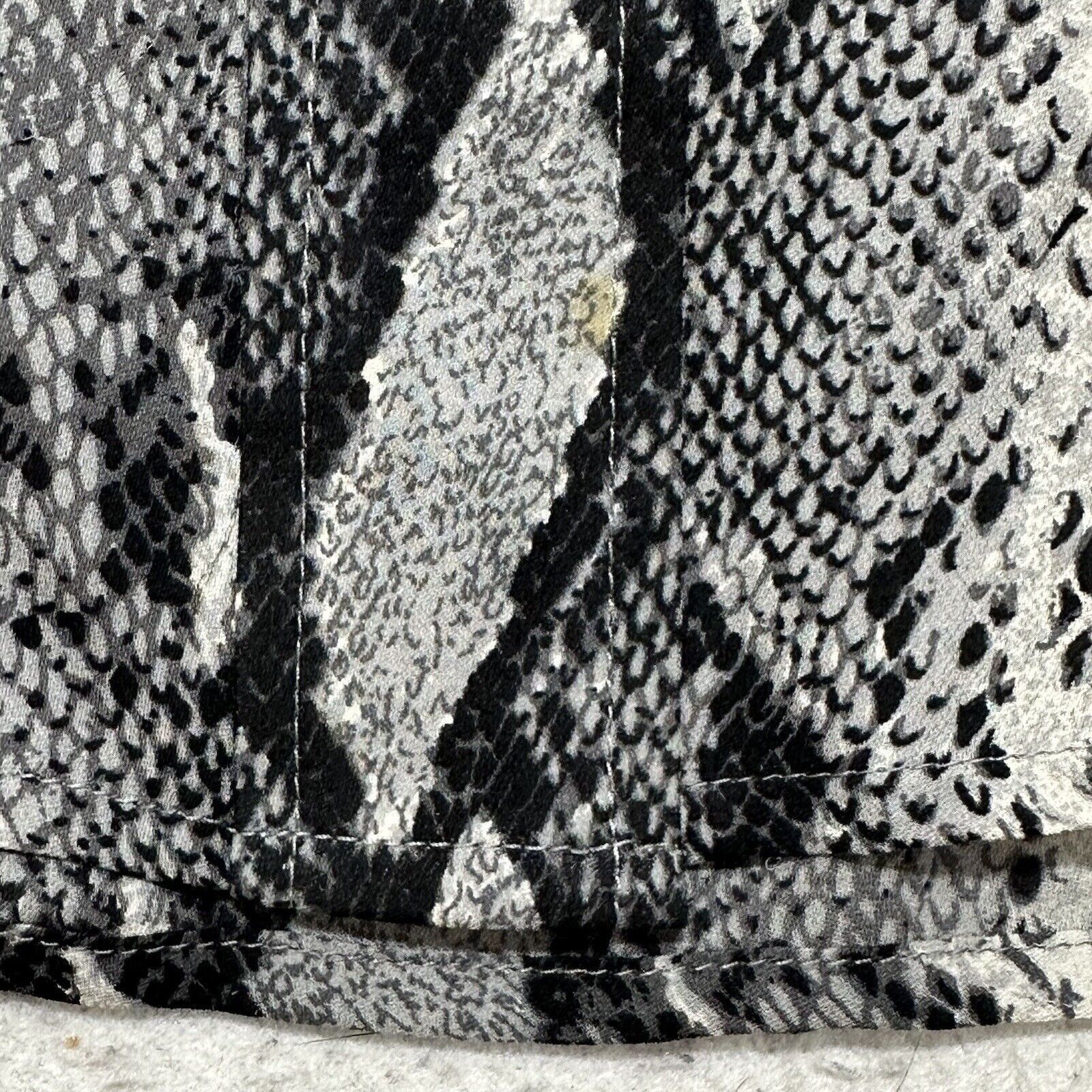 Other Votre Nom Medium Silk Button Down Shirt Animal Print Size M / US 6-8 / IT 42-44 - 5 Thumbnail