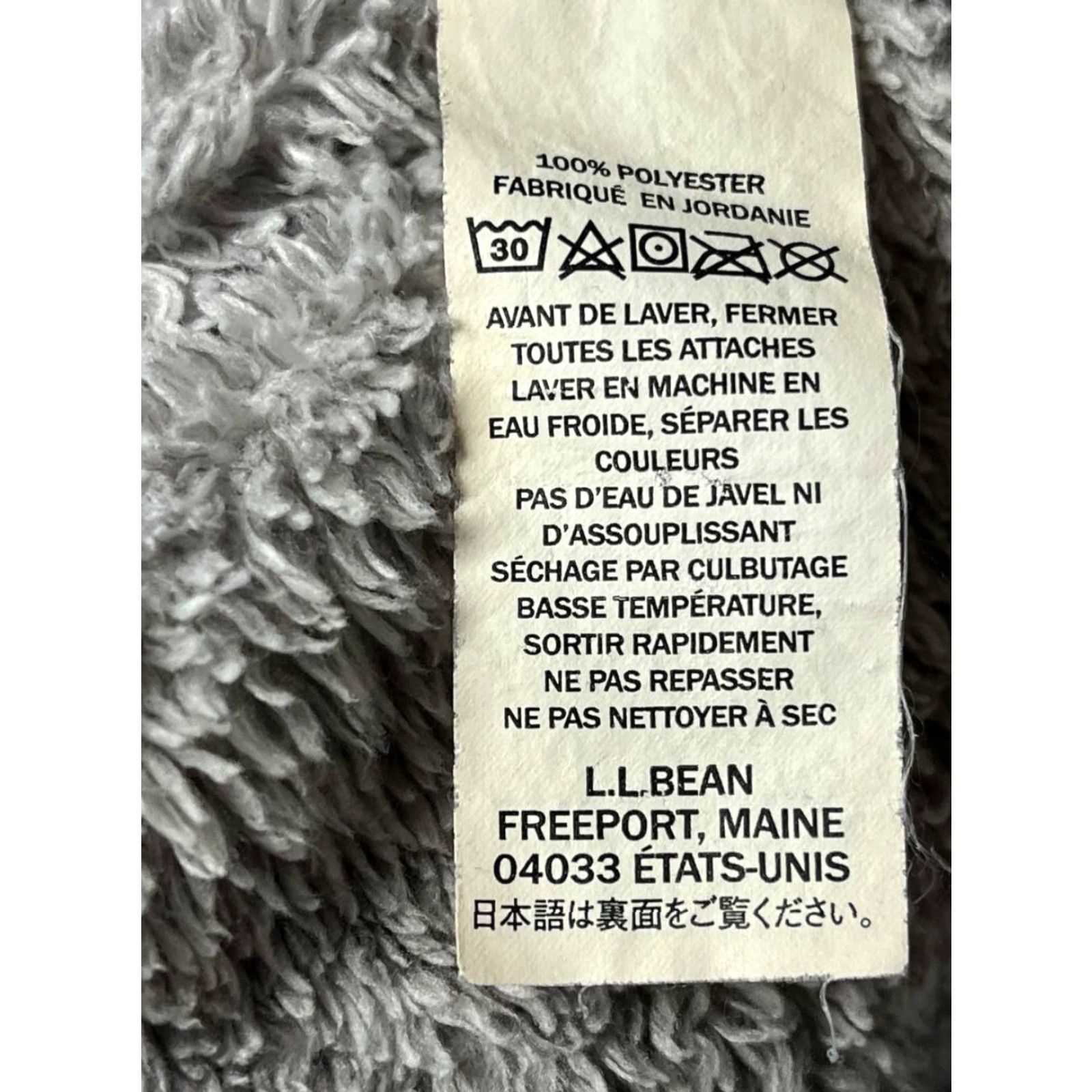 Vintage L.L. Bean Women’s Half Zip Jacket Gray Fleece Pockets Long Sleeve Pullover M Winter Women 1/2 Zip Size M / US 6-8 / IT 42-44 - 7 Thumbnail