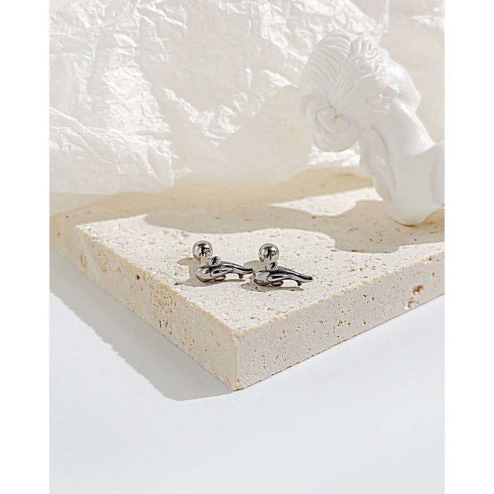 Jewelry Titanium Whales Earrings Size ONE SIZE - 2 Thumbnail