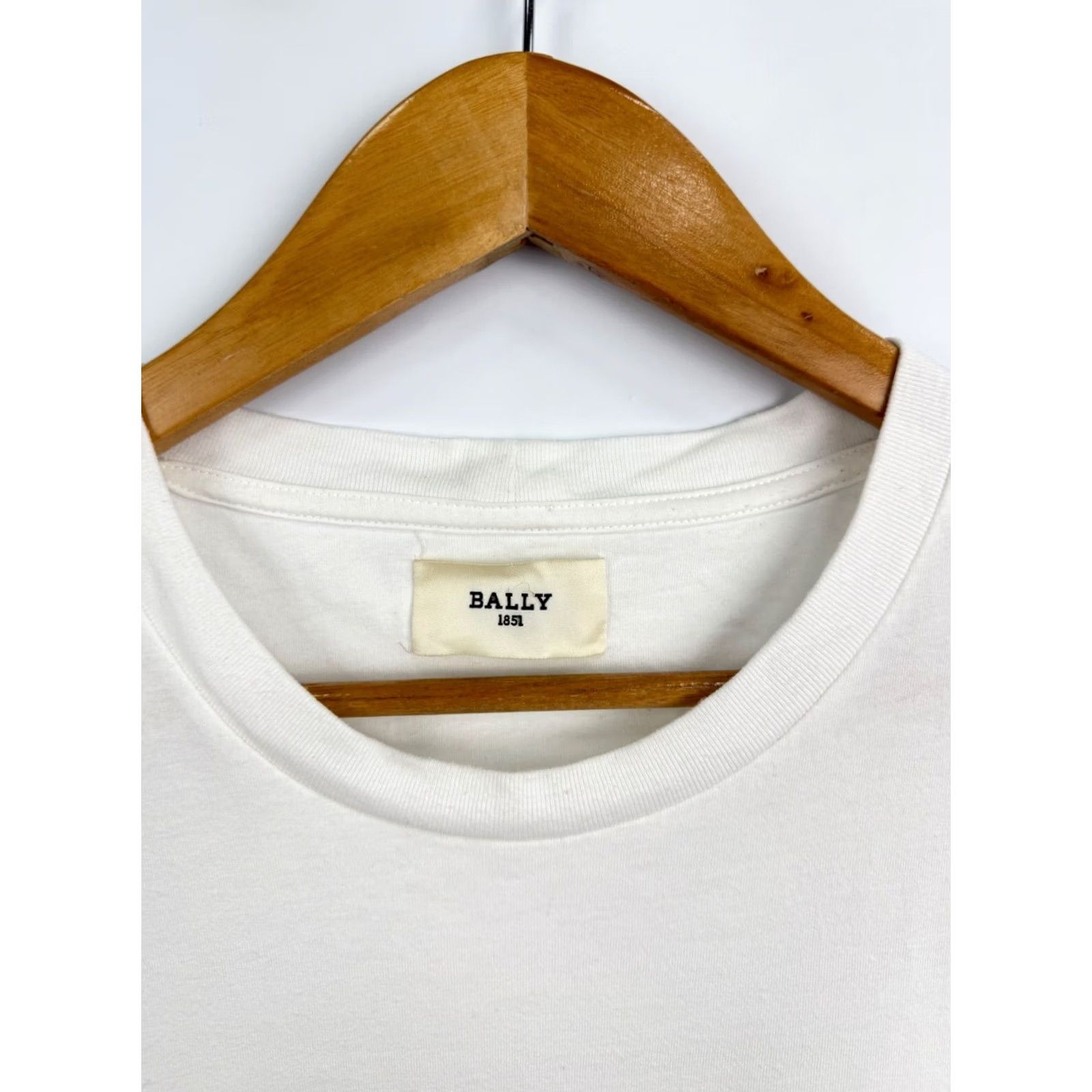 Bally Bally 1851 Classic T-Shirt White M Mens Shirt Small two spots Rare Retto Size US M / EU 48-50 / 2 - 6 Thumbnail