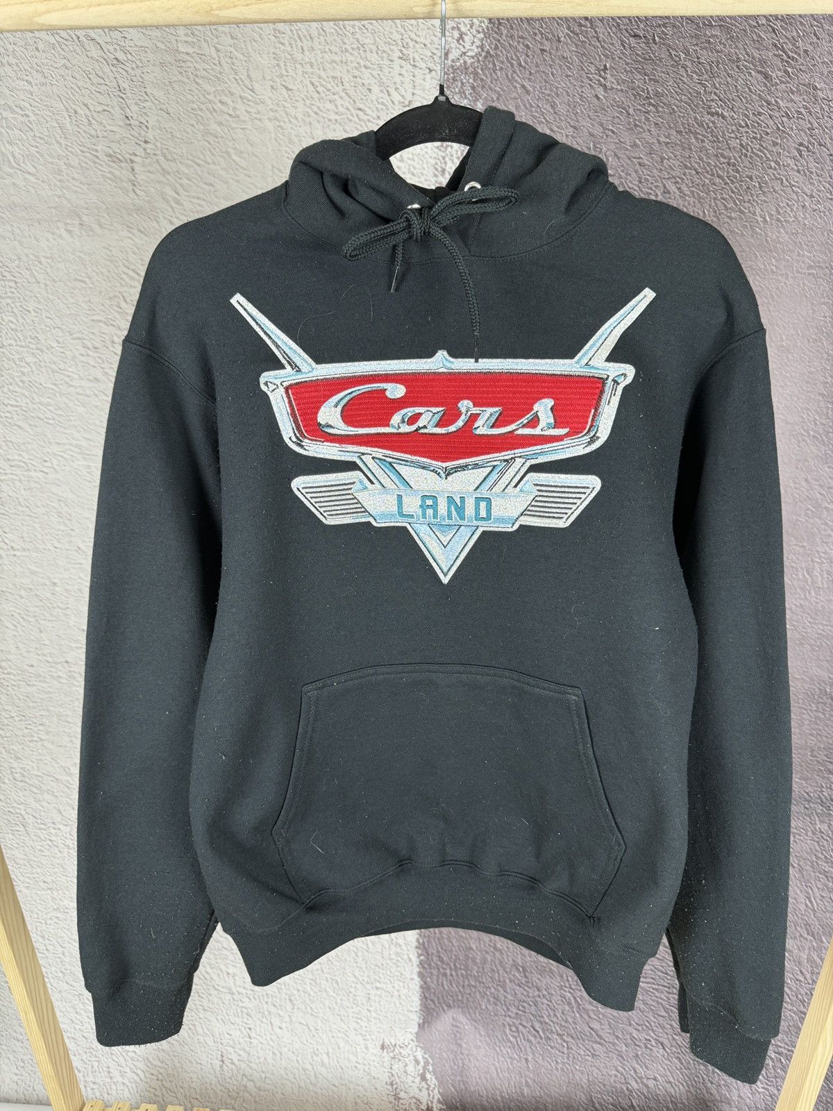 Disney × Vintage Vintage Disney Pixar Cars Movie Hoodie S Pit Black Rare Size US S / EU 44-46 / 1 - 2 Thumbnail