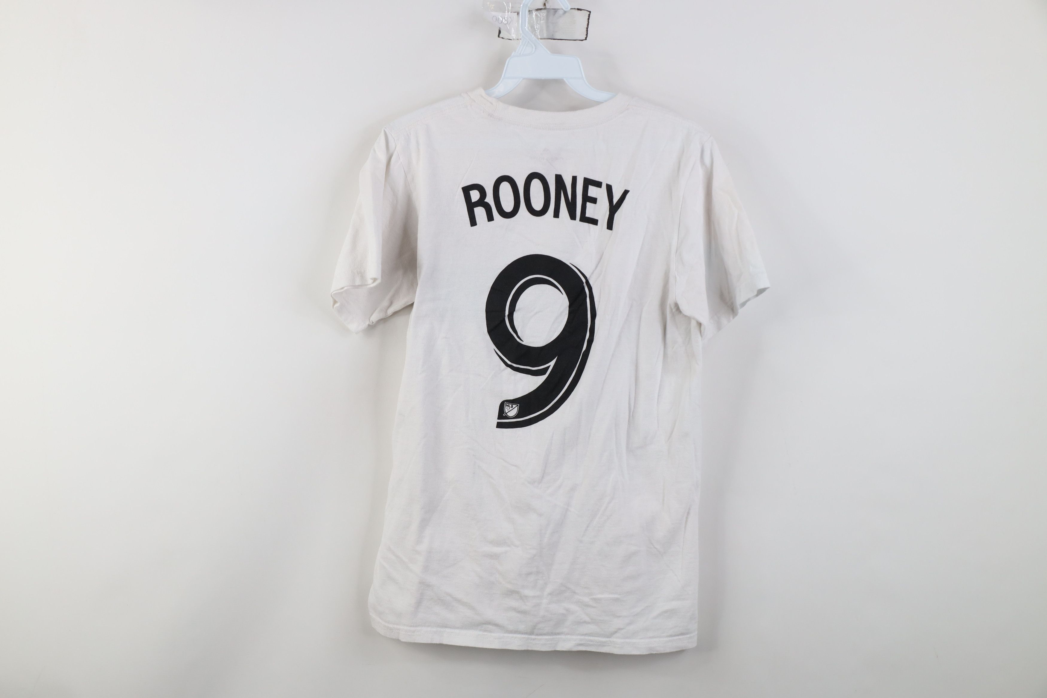 Adidas Vintage Y2K Adidas DC United Soccer Jersey T-Shirt White #9 Size US S / EU 44-46 / 1 - 14 Thumbnail
