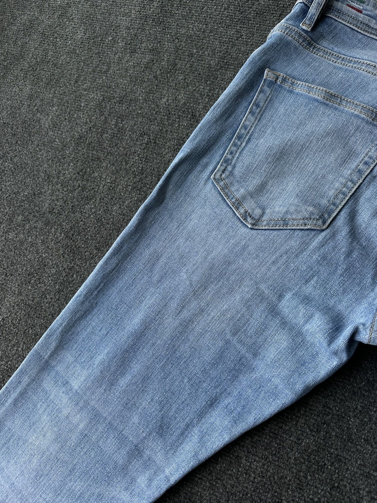 Diesel 🚨 RARE DIESEL MEN DENIM JEANS AVANT GARDE IFSIXWASNINE Y2K Size US 31 - 18 Thumbnail