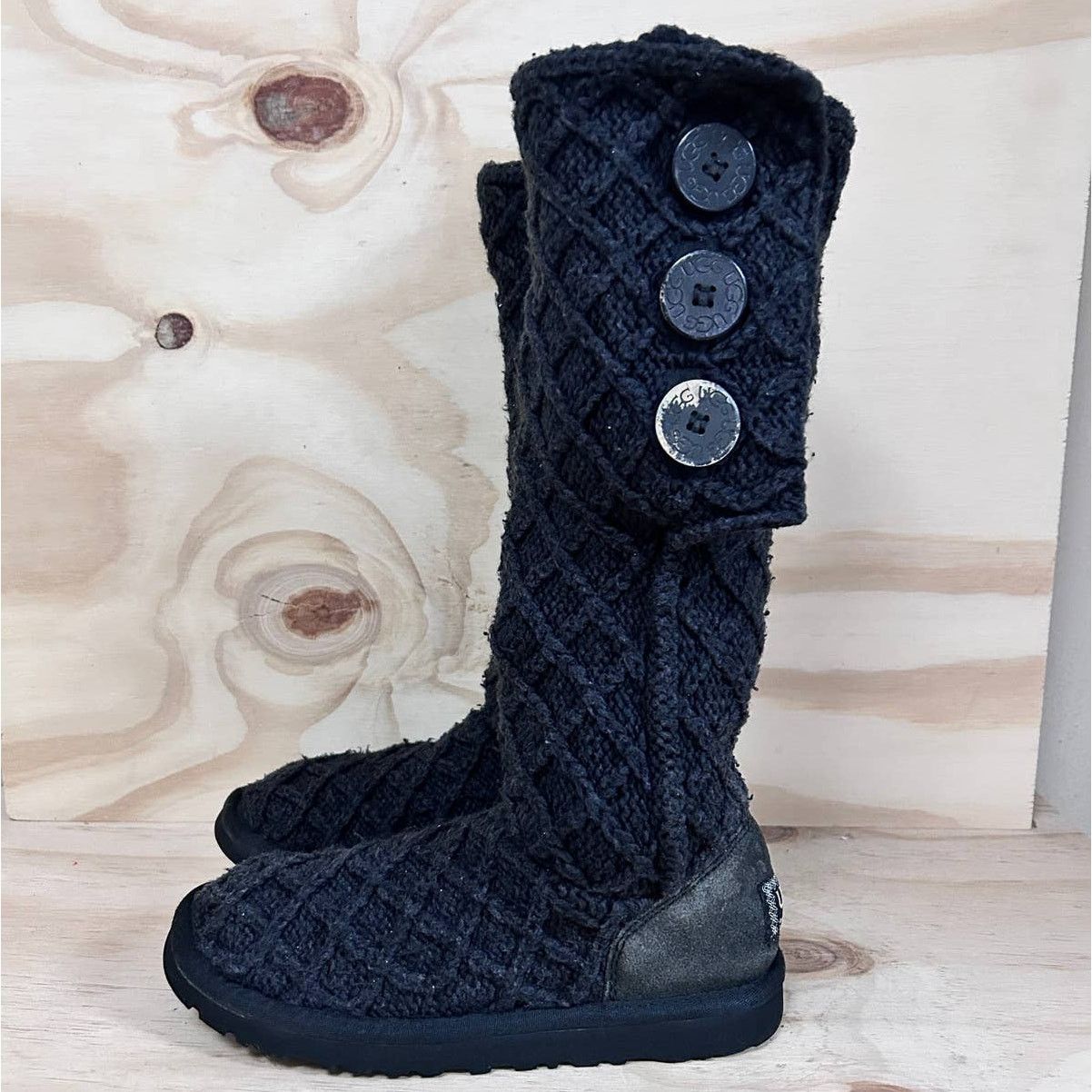 Ugg UGG Australia - Lattice Cardy - Boots - Black - Women's - 6 Size US 6 / IT 36 - 3 Thumbnail