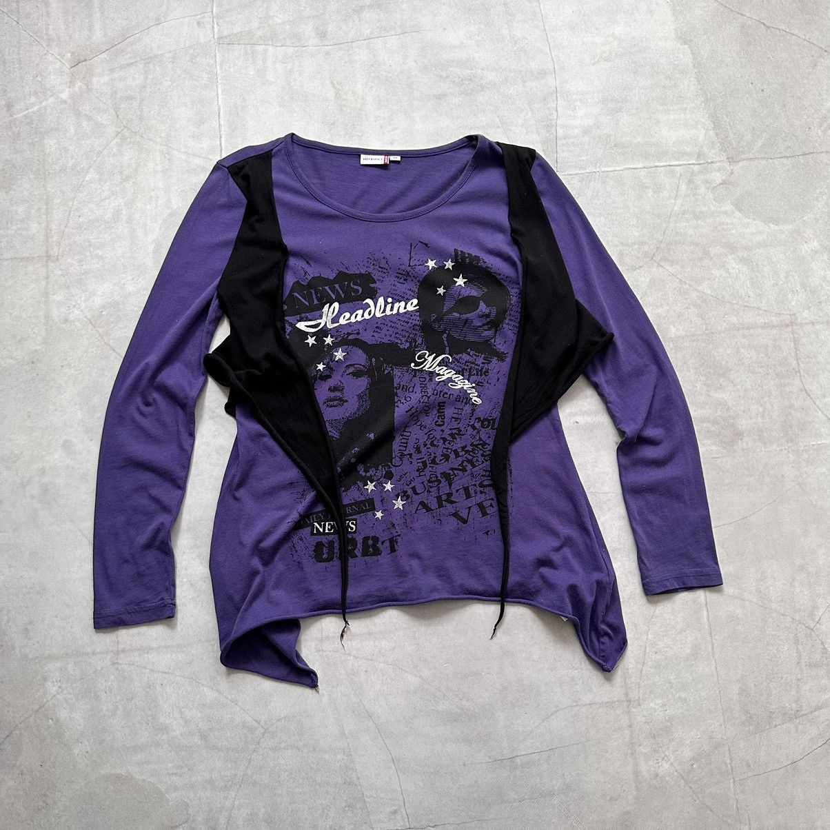 Hysteric Glamour × Undercover Bondage Hysteric Glamour Vibe Long Sleeve T Shirt Cop Copine Size S / US 4 / IT 40 - 4 Thumbnail