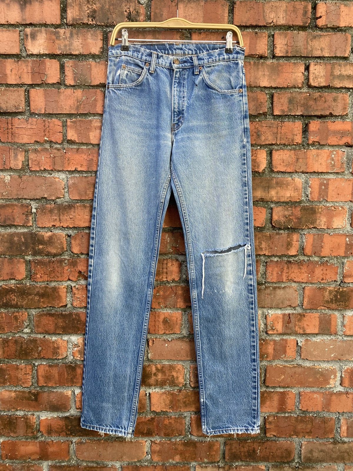 Levi's Vintage Clothing W30x34 Vintage levi's 505 distressed made in USA Size US 30 / EU 46 - 1 Thumbnail