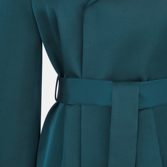 Dior o1w1db10925 447M35 Coat in Blue Size S / US 4 / IT 40 - 3 Thumbnail