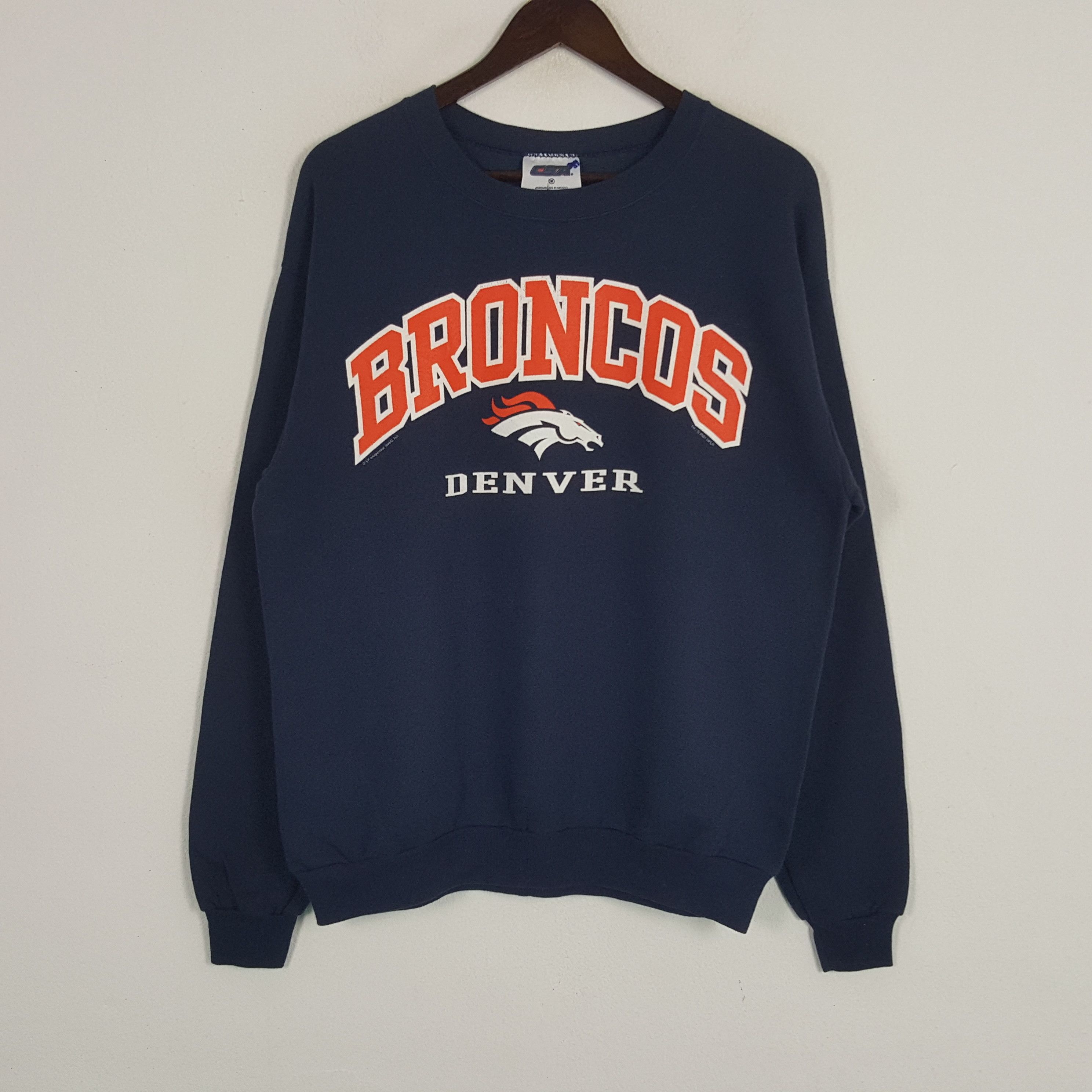 CSA × NFL × Vintage Vintage BRONCOS DENVER sweatshirt Size US L / EU 52-54 / 3 - 1 Thumbnail