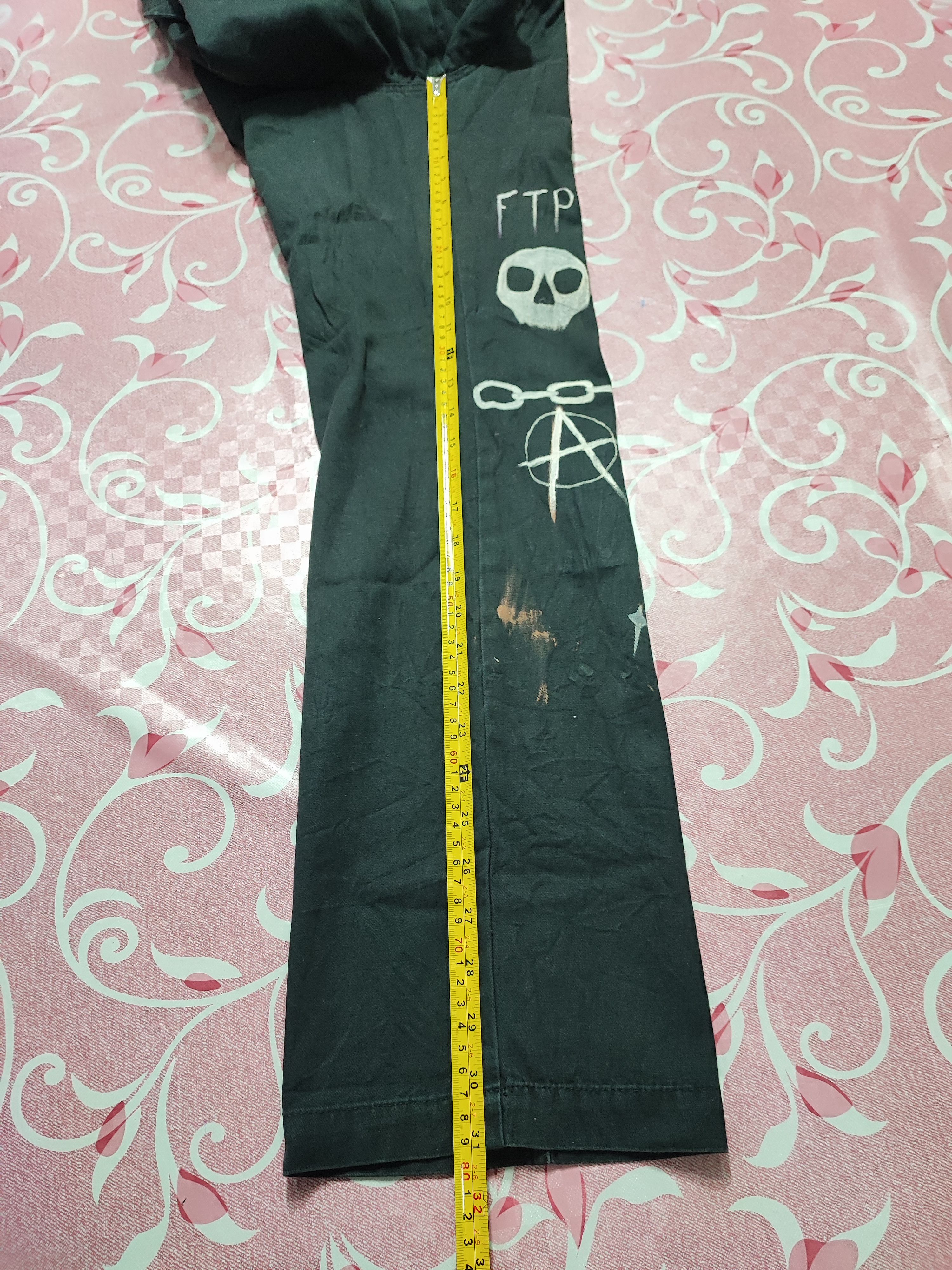 Dickies Cargo Cotton Hand Painted Art Punk Dickes Size US 32 / EU 48 - 15 Thumbnail