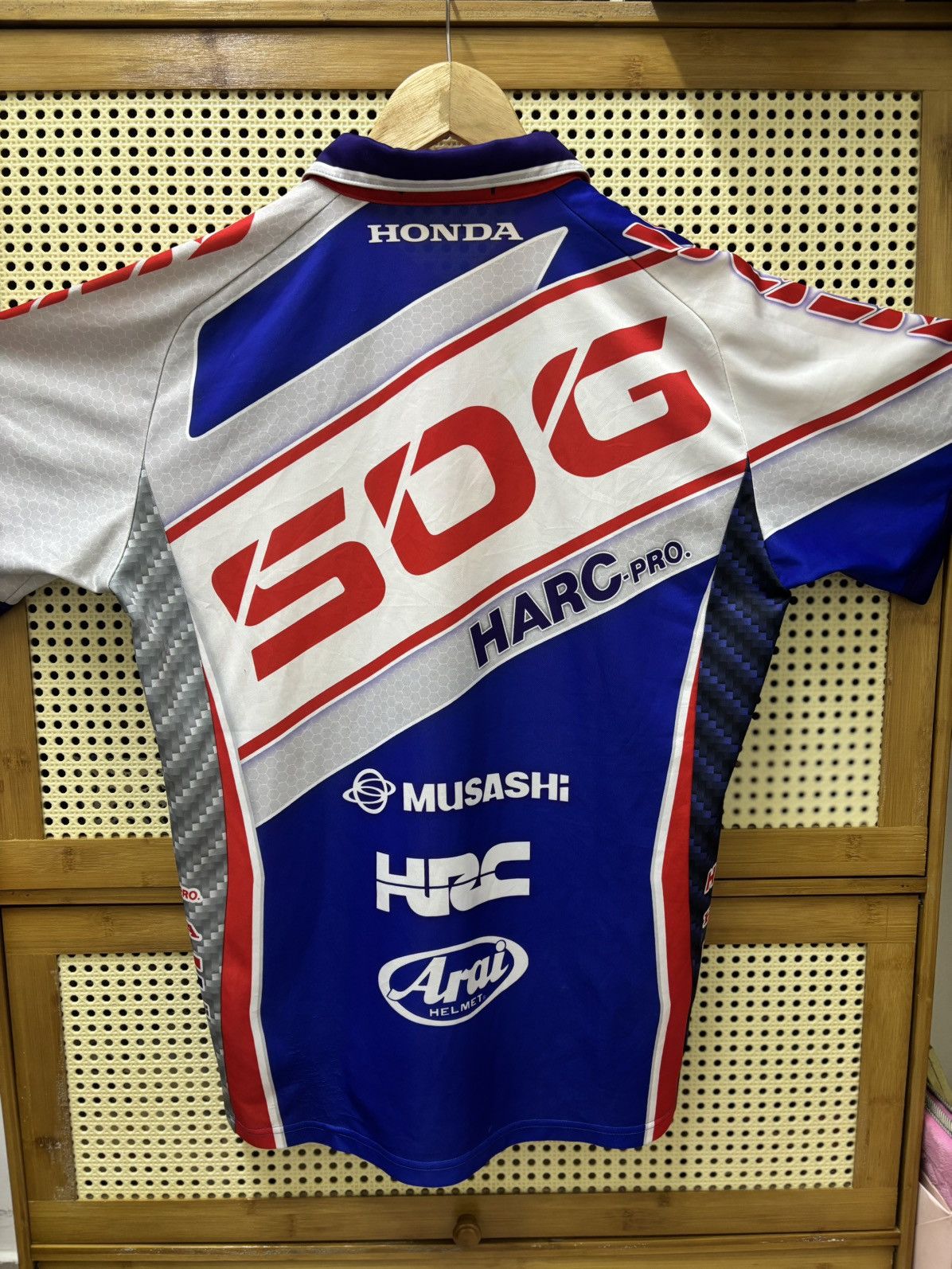 Honda × Vintage Vintage Honda Jersey Size US L / EU 52-54 / 3 - 4 Thumbnail